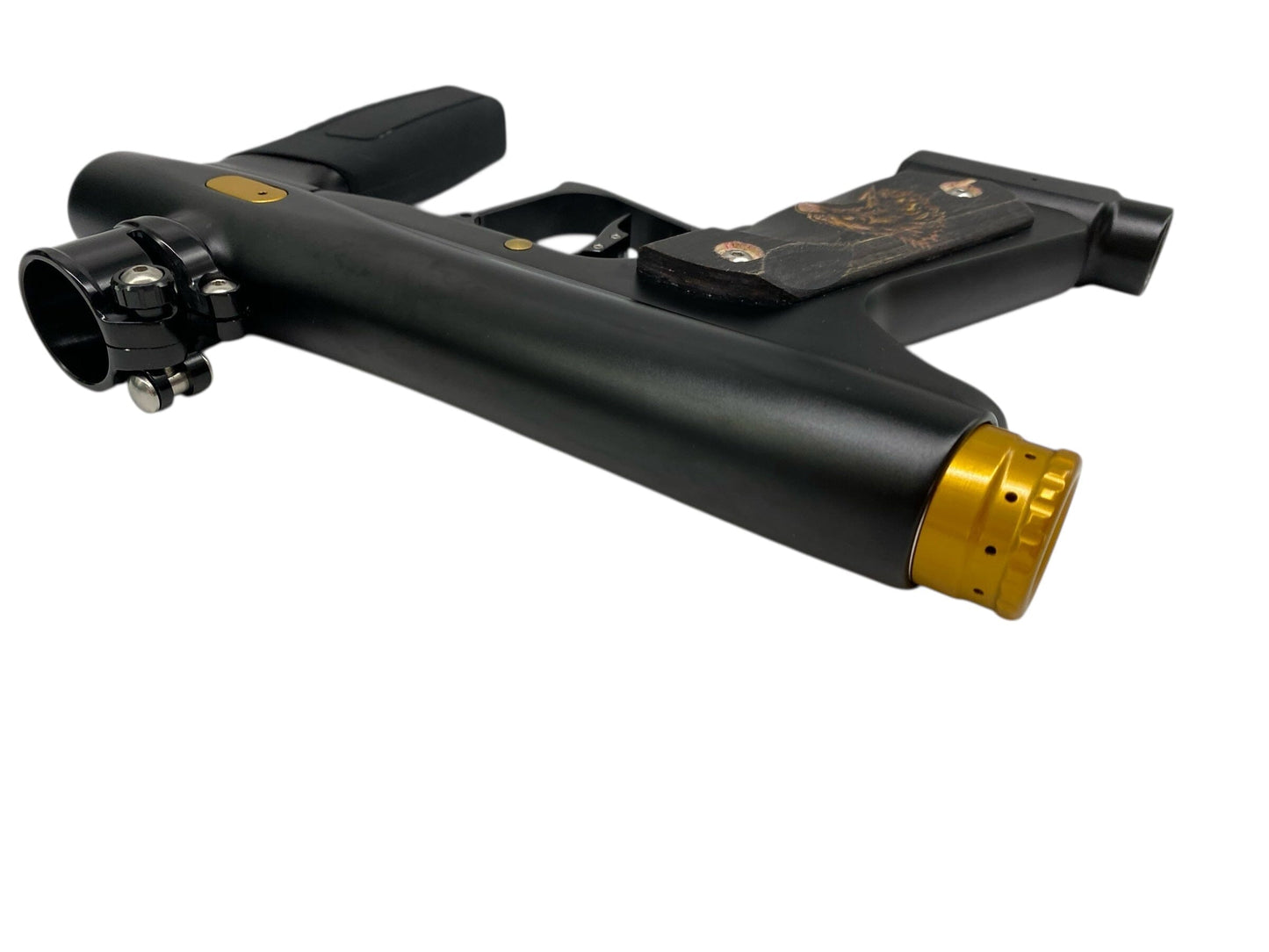 Used Nova N2 Dreadnought Paintball Gun Black/Gold Paintball Gun from CPXBrosPaintball Buy/Sell/Trade Paintball Markers, New Paintball Guns, Paintball Hoppers, Paintball Masks, and Hormesis Headbands