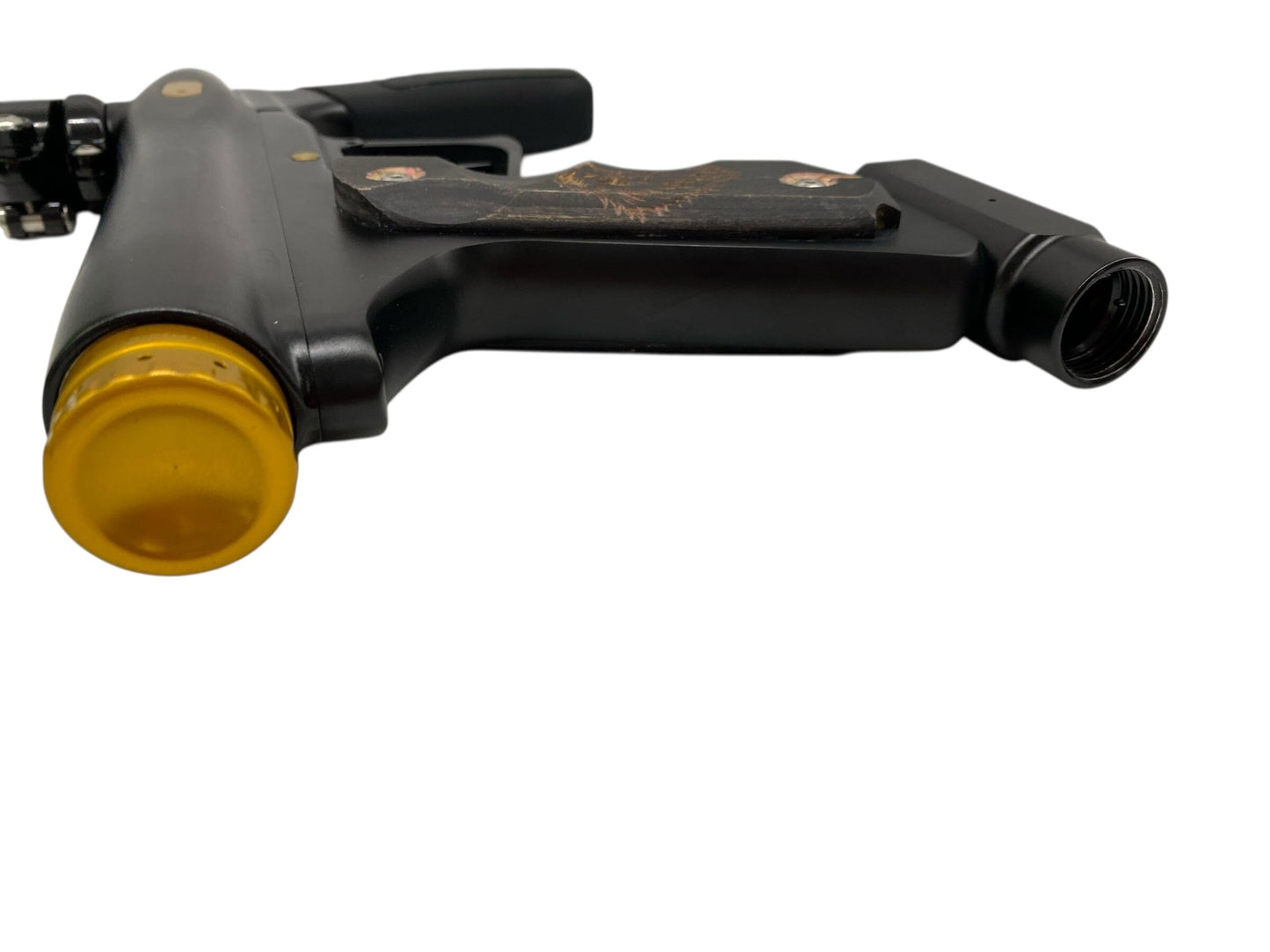 Used Nova N2 Dreadnought Paintball Gun Black/Gold Paintball Gun from CPXBrosPaintball Buy/Sell/Trade Paintball Markers, New Paintball Guns, Paintball Hoppers, Paintball Masks, and Hormesis Headbands