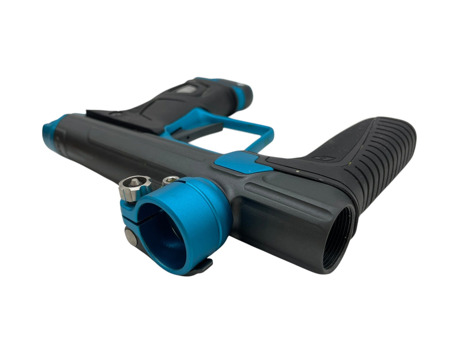 Used Planet Eclipse 170R Grey/Teal Paintball Gun Paintball Gun from CPXBrosPaintball Buy/Sell/Trade Paintball Markers, New Paintball Guns, Paintball Hoppers, Paintball Masks, and Hormesis Headbands