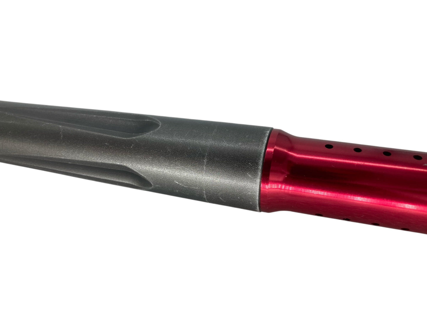 Used PLANET ECLIPSE 2-PIECE SHAFT BARREL KIT Red Grey AUTOCOCKER THREAD Paintball Gun from CPXBrosPaintball Buy/Sell/Trade Paintball Markers, New Paintball Guns, Paintball Hoppers, Paintball Masks, and Hormesis Headbands