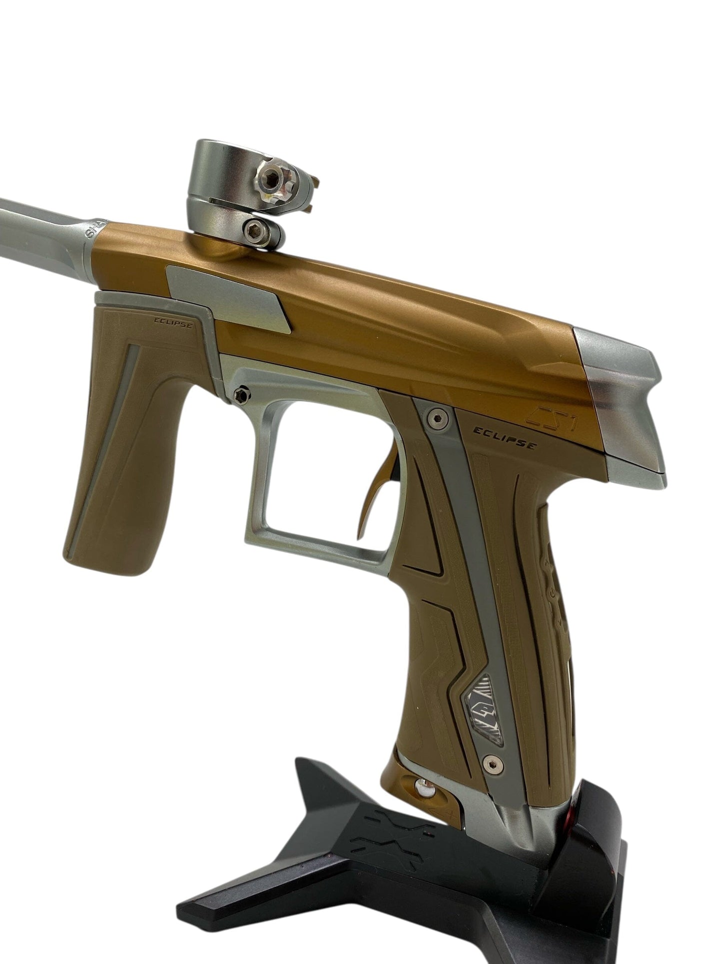 Used Planet Eclipse Cs1 Paintball Gun Bronze/Grey Paintball Gun from CPXBrosPaintball Buy/Sell/Trade Paintball Markers, New Paintball Guns, Paintball Hoppers, Paintball Masks, and Hormesis Headbands