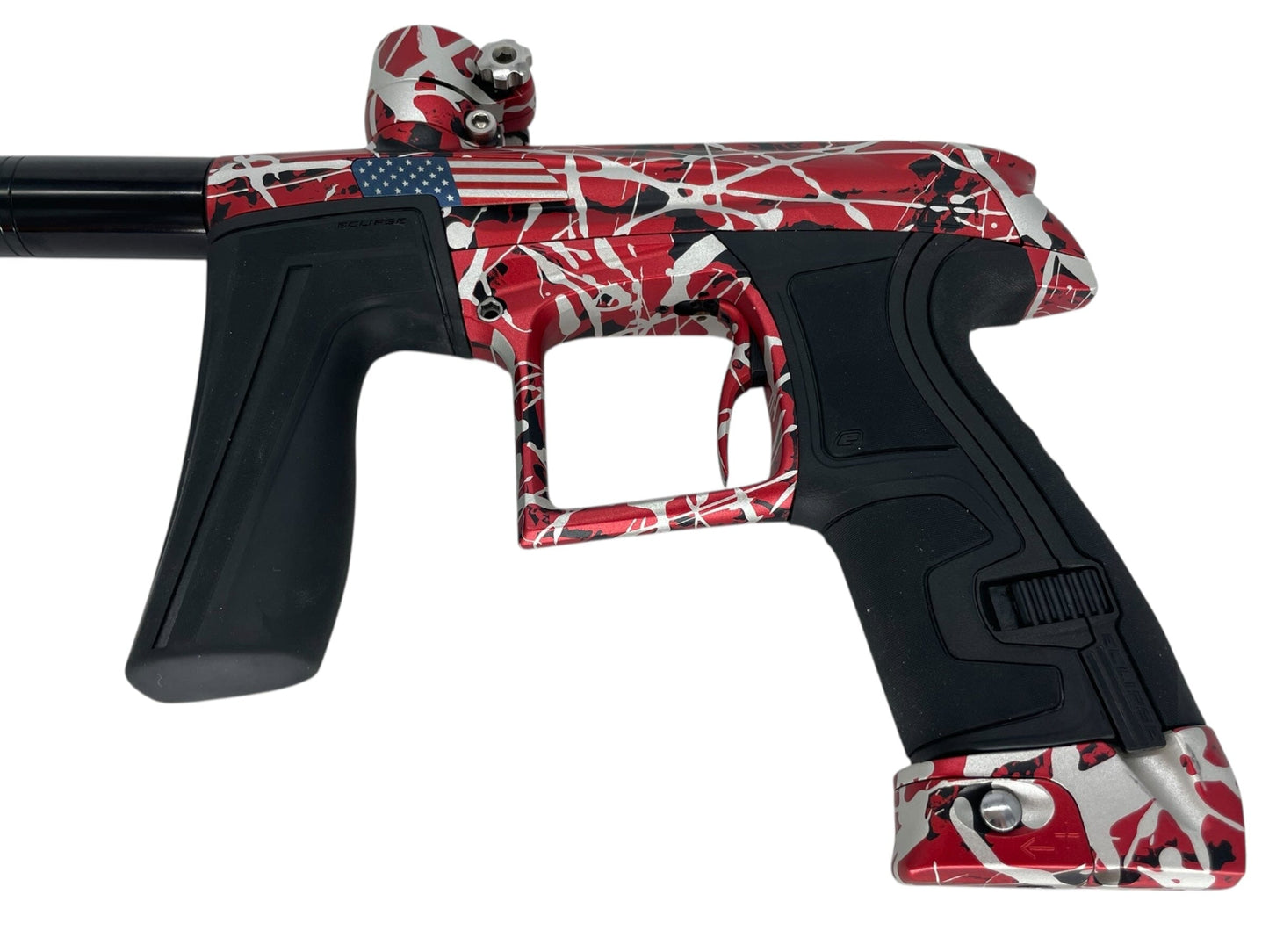 Used Planet Eclipse Cs1 Paintball Gun Red Splash Paintball Gun from CPXBrosPaintball Buy/Sell/Trade Paintball Markers, New Paintball Guns, Paintball Hoppers, Paintball Masks, and Hormesis Headbands