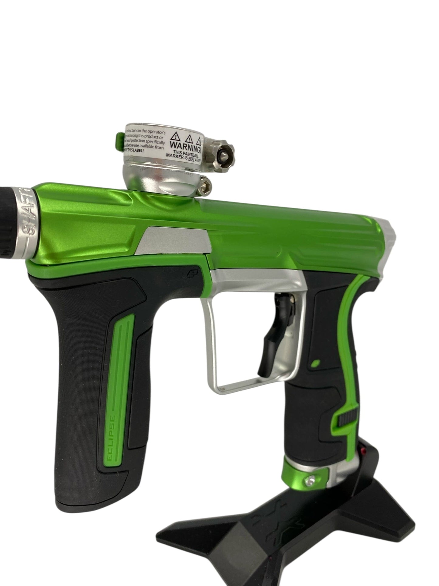 Used Planet Eclipse Cs2 Paintball Gun Green/Silver Paintball Gun from CPXBrosPaintball Buy/Sell/Trade Paintball Markers, New Paintball Guns, Paintball Hoppers, Paintball Masks, and Hormesis Headbands