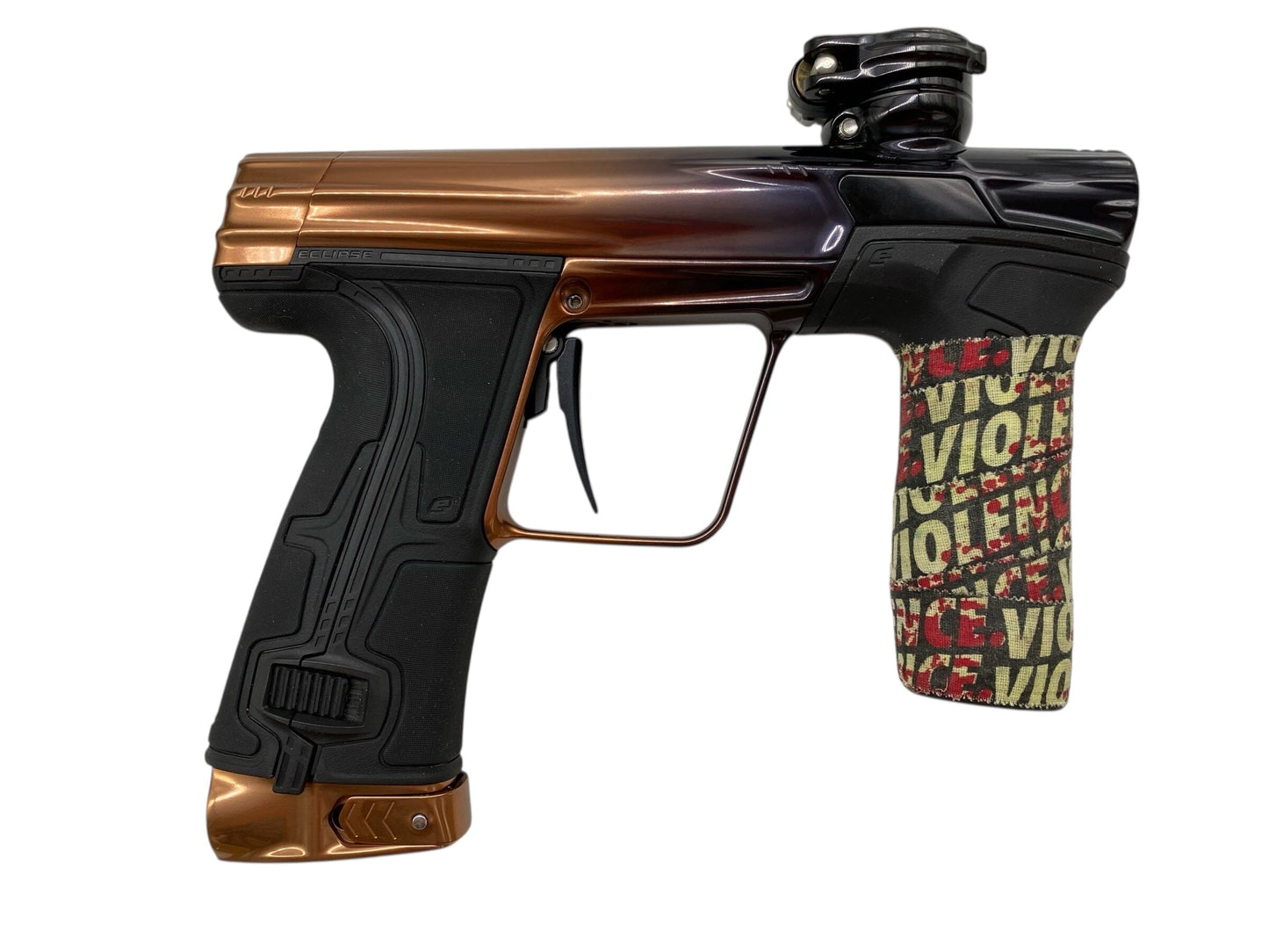 Used Planet Eclipse Cs3 Paintball Gun Orange/Black Fade Paintball Gun from CPXBrosPaintball Buy/Sell/Trade Paintball Markers, New Paintball Guns, Paintball Hoppers, Paintball Masks, and Hormesis Headbands