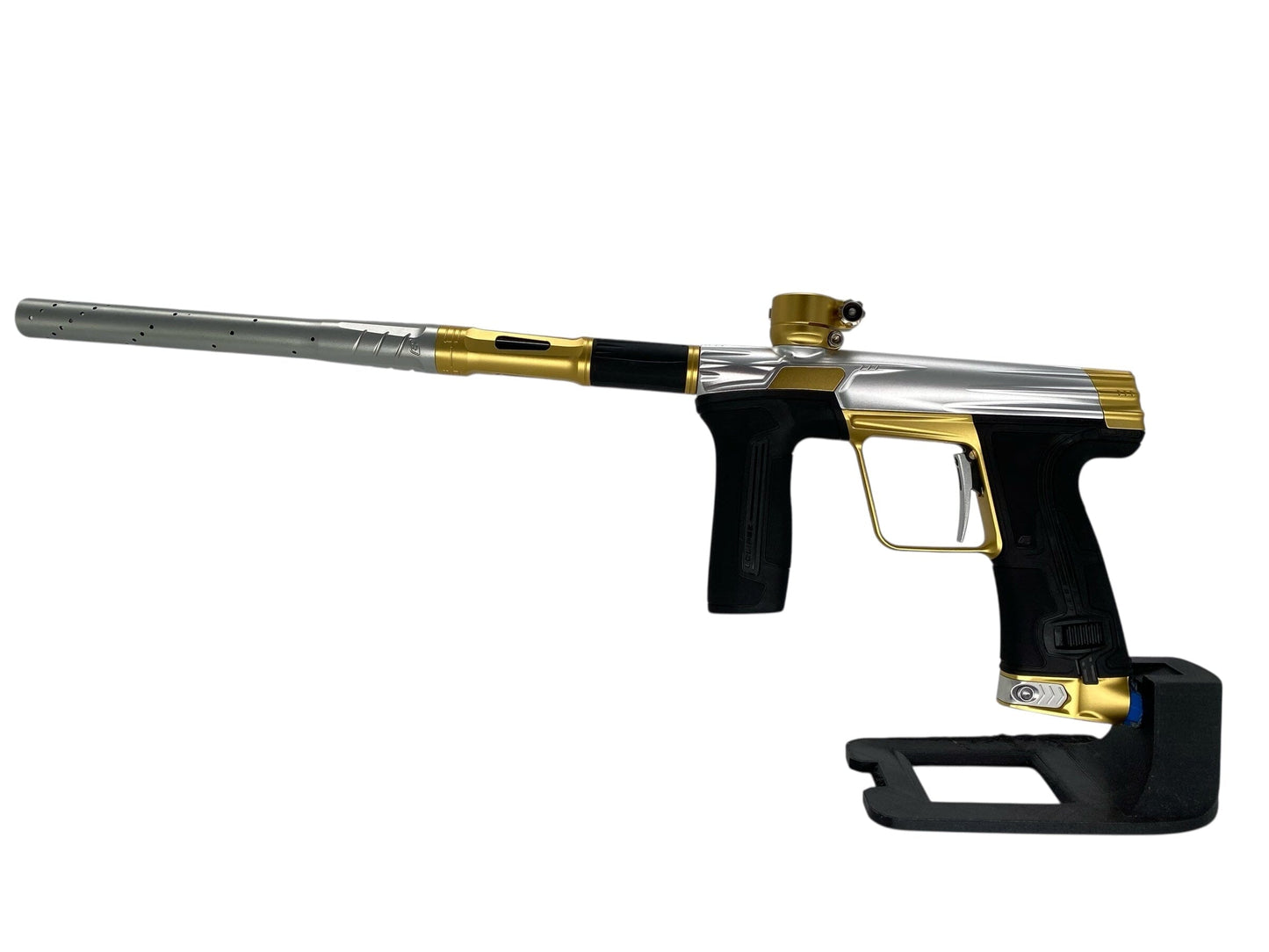 Used Planet Eclipse Cs3 Paintball Gun Silver/Gold Paintball Gun from CPXBrosPaintball Buy/Sell/Trade Paintball Markers, New Paintball Guns, Paintball Hoppers, Paintball Masks, and Hormesis Headbands
