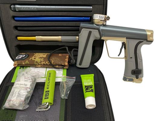 Used Planet Eclipse Cs3 Pro Paintball Gun Grey/Sandstone Paintball Gun from CPXBrosPaintball Buy/Sell/Trade Paintball Markers, New Paintball Guns, Paintball Hoppers, Paintball Masks, and Hormesis Headbands