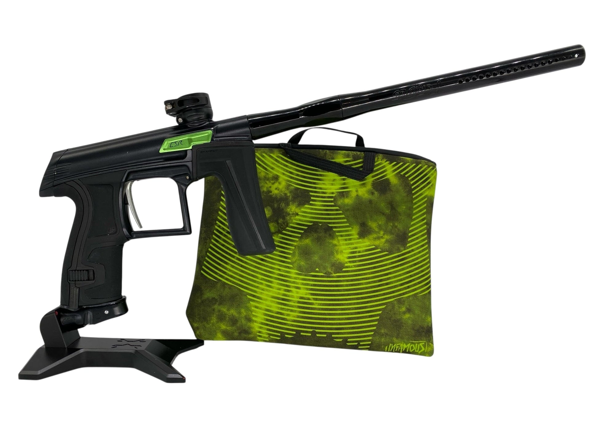 Used Planet Eclipse Csr Paintball Gun Black Green Paintball Gun from CPXBrosPaintball Buy/Sell/Trade Paintball Markers, New Paintball Guns, Paintball Hoppers, Paintball Masks, and Hormesis Headbands