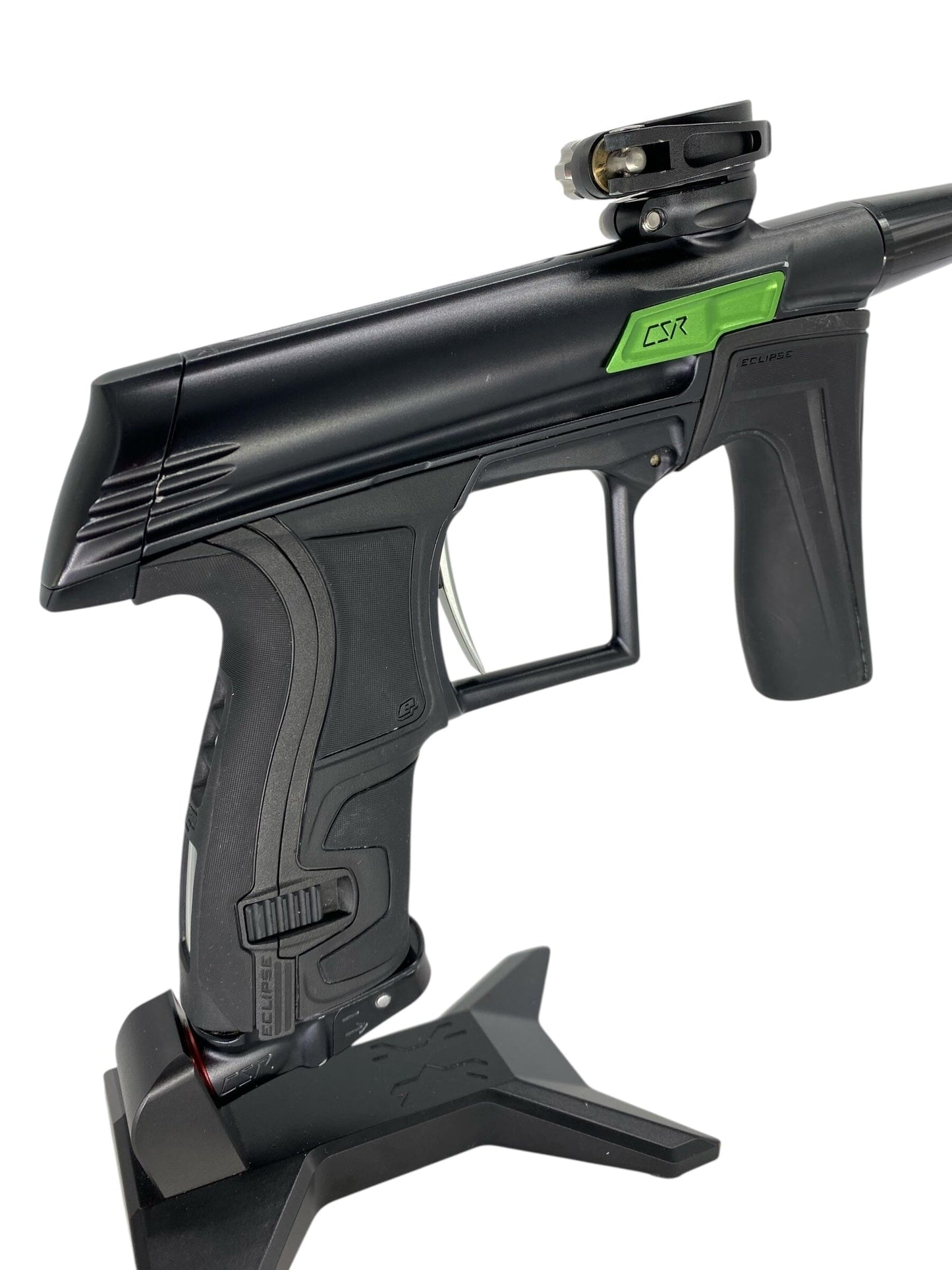 Used Planet Eclipse Csr Paintball Gun Black Green Paintball Gun from CPXBrosPaintball Buy/Sell/Trade Paintball Markers, New Paintball Guns, Paintball Hoppers, Paintball Masks, and Hormesis Headbands