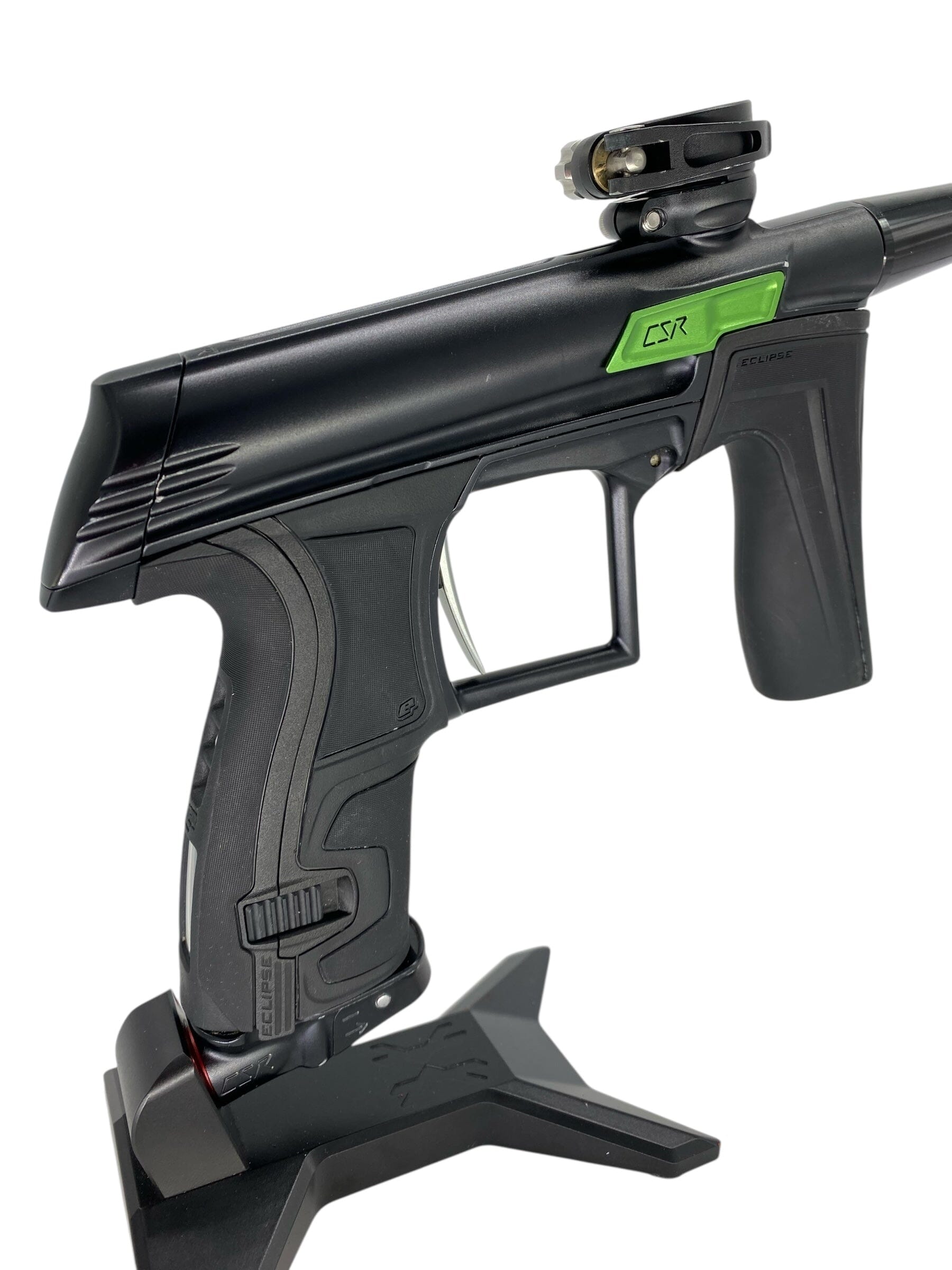 Used Planet Eclipse Csr Paintball Gun Black Green Paintball Gun from CPXBrosPaintball Buy/Sell/Trade Paintball Markers, New Paintball Guns, Paintball Hoppers, Paintball Masks, and Hormesis Headbands