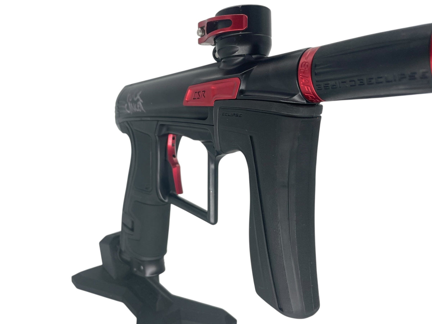 Used Planet Eclipse Csr Paintball Gun Black/Red Paintball Gun from CPXBrosPaintball Buy/Sell/Trade Paintball Markers, New Paintball Guns, Paintball Hoppers, Paintball Masks, and Hormesis Headbands