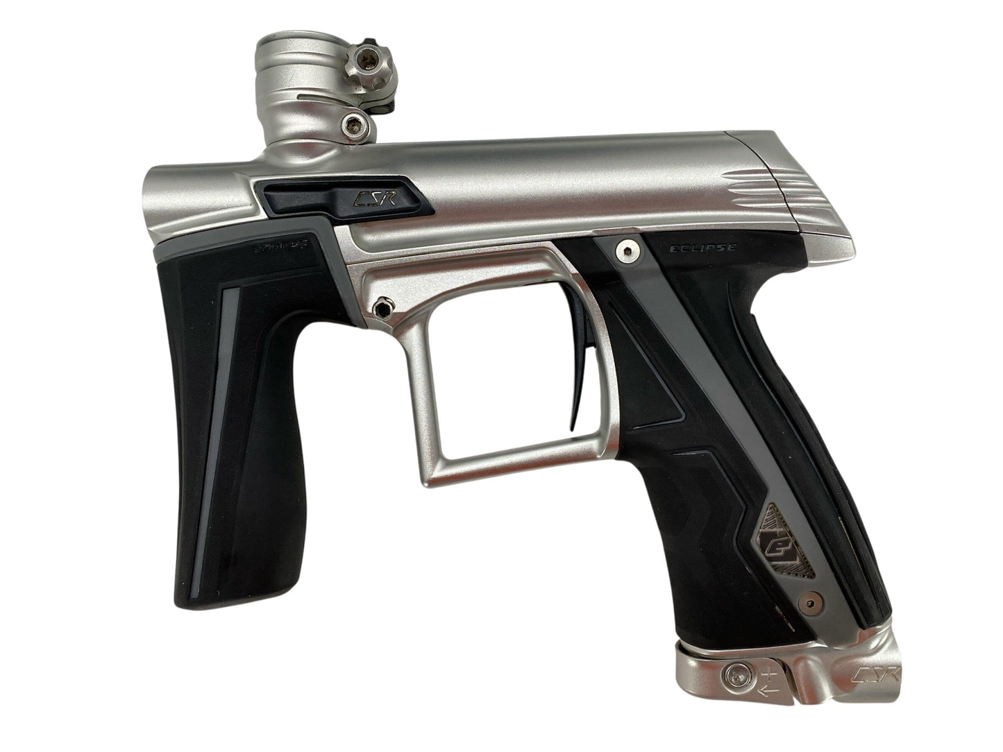 Used Planet Eclipse Csr Paintball Gun Silver/Black Paintball Gun from CPXBrosPaintball Buy/Sell/Trade Paintball Markers, New Paintball Guns, Paintball Hoppers, Paintball Masks, and Hormesis Headbands
