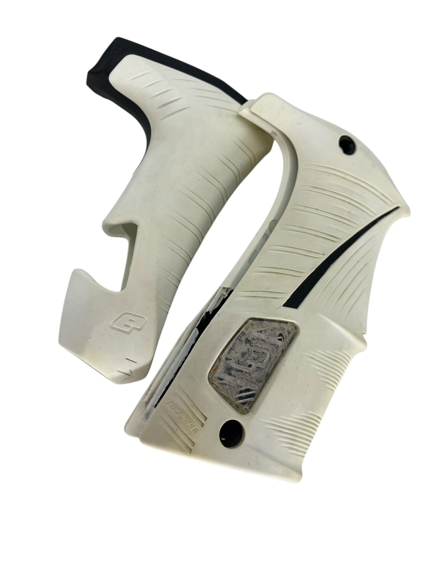Used Planet Eclipse Ego LV1.6/LV1.5/LVR/LV1.1/LV1 Colored Grip Kits - White Paintball Gun from CPXBrosPaintball Buy/Sell/Trade Paintball Markers, New Paintball Guns, Paintball Hoppers, Paintball Masks, and Hormesis Headbands