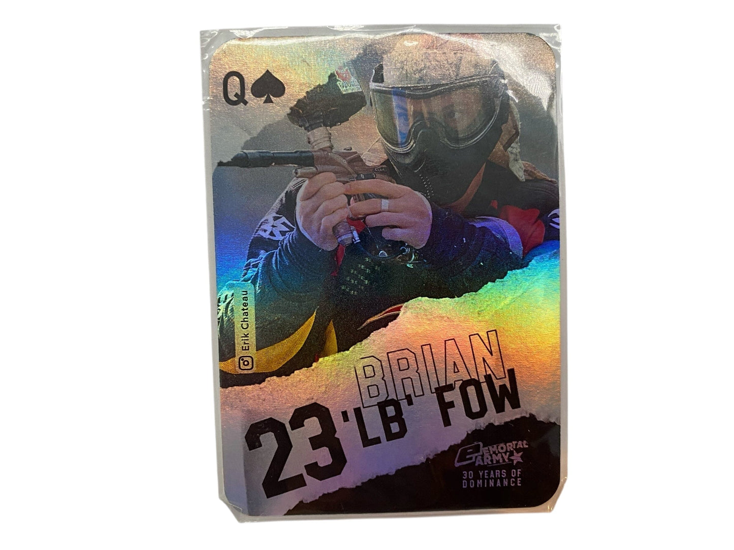 Used PLANET ECLIPSE EMORTAL TRADING CARD - HOLO Paintball Gun from CPXBrosPaintball Buy/Sell/Trade Paintball Markers, New Paintball Guns, Paintball Hoppers, Paintball Masks, and Hormesis Headbands