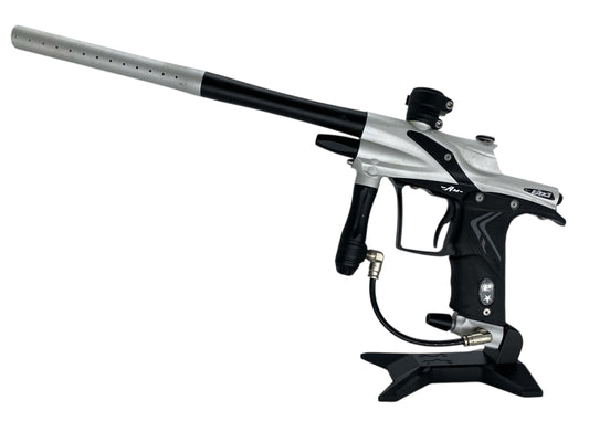 Used Planet Eclipse Etek 3 Paintball Gun Silver/Black Paintball Gun from CPXBrosPaintball Buy/Sell/Trade Paintball Markers, New Paintball Guns, Paintball Hoppers, Paintball Masks, and Hormesis Headbands