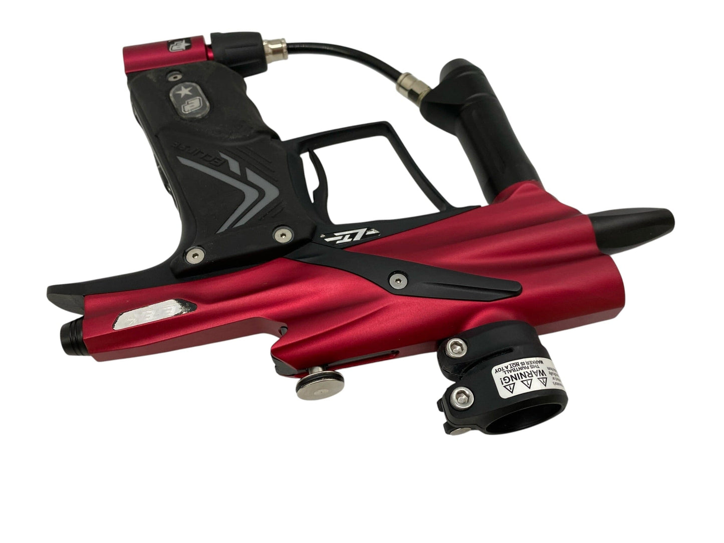 Used Planet Eclipse Etek 4 LT Red/Black Paintball Gun Paintball Gun from CPXBrosPaintball Buy/Sell/Trade Paintball Markers, New Paintball Guns, Paintball Hoppers, Paintball Masks, and Hormesis Headbands