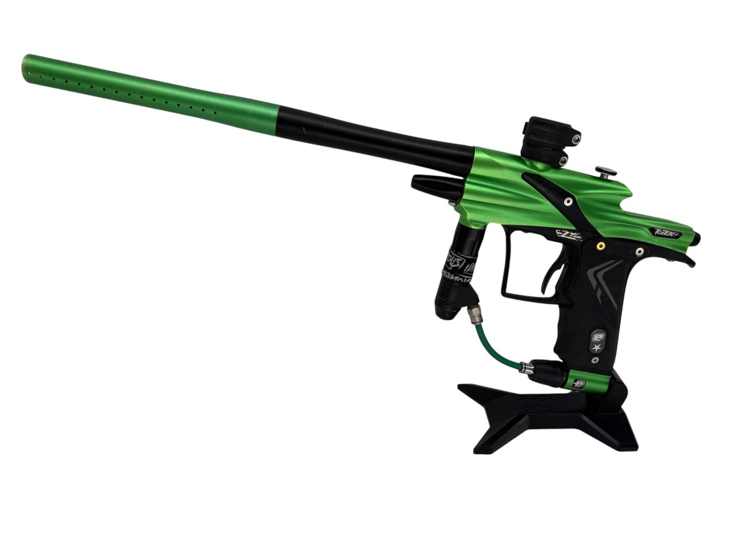Used Planet Eclipse Etek 4 Paintball Gun Green/Black Paintball Gun from CPXBrosPaintball Buy/Sell/Trade Paintball Markers, New Paintball Guns, Paintball Hoppers, Paintball Masks, and Hormesis Headbands