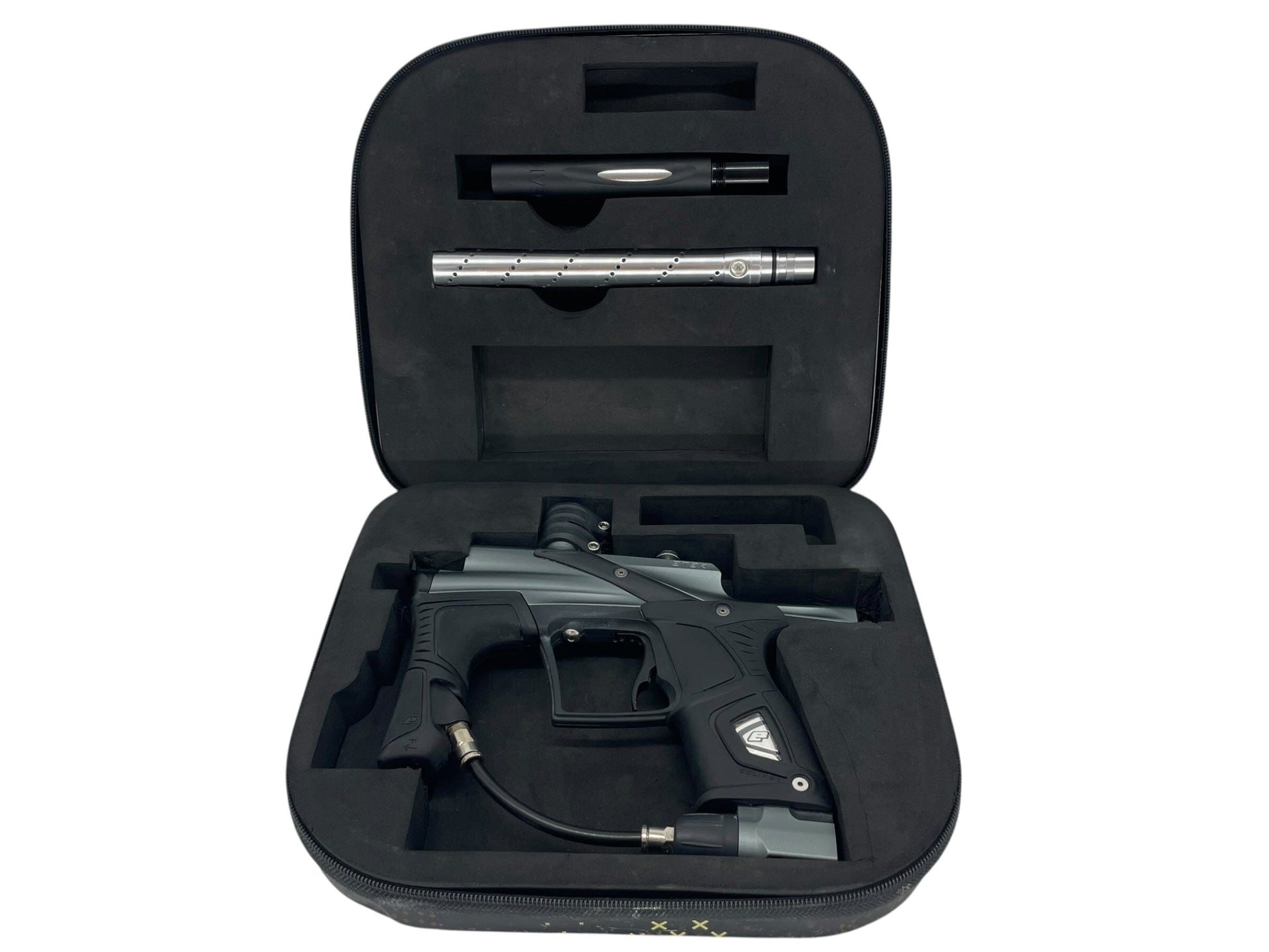 Used Planet Eclipse Etek 5 Paintball Gun Grey/Black Paintball Gun from CPXBrosPaintball Buy/Sell/Trade Paintball Markers, New Paintball Guns, Paintball Hoppers, Paintball Masks, and Hormesis Headbands