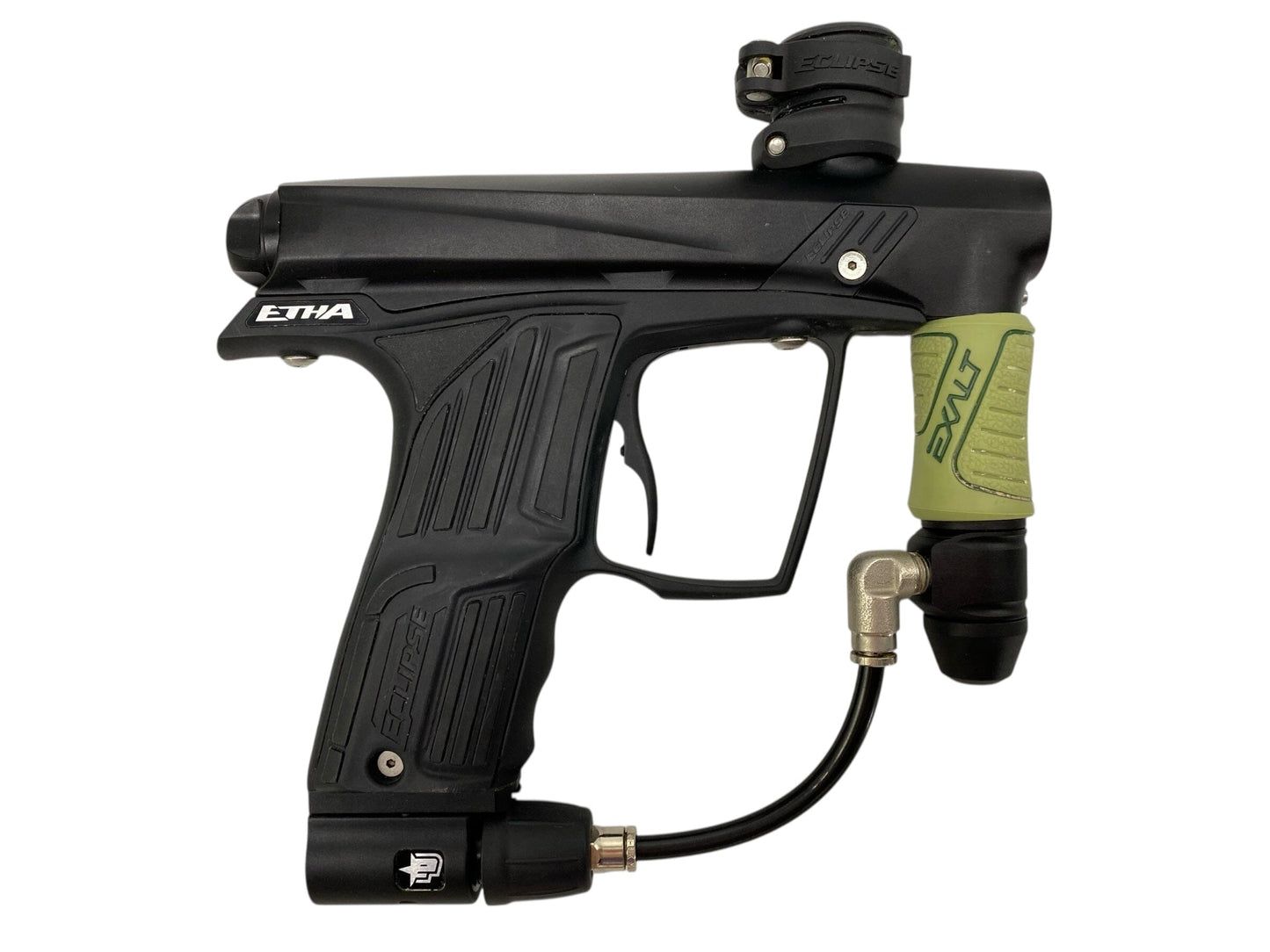 Used Planet Eclipse Etha Paintball Gun Black Paintball Gun from CPXBrosPaintball Buy/Sell/Trade Paintball Markers, New Paintball Guns, Paintball Hoppers, Paintball Masks, and Hormesis Headbands