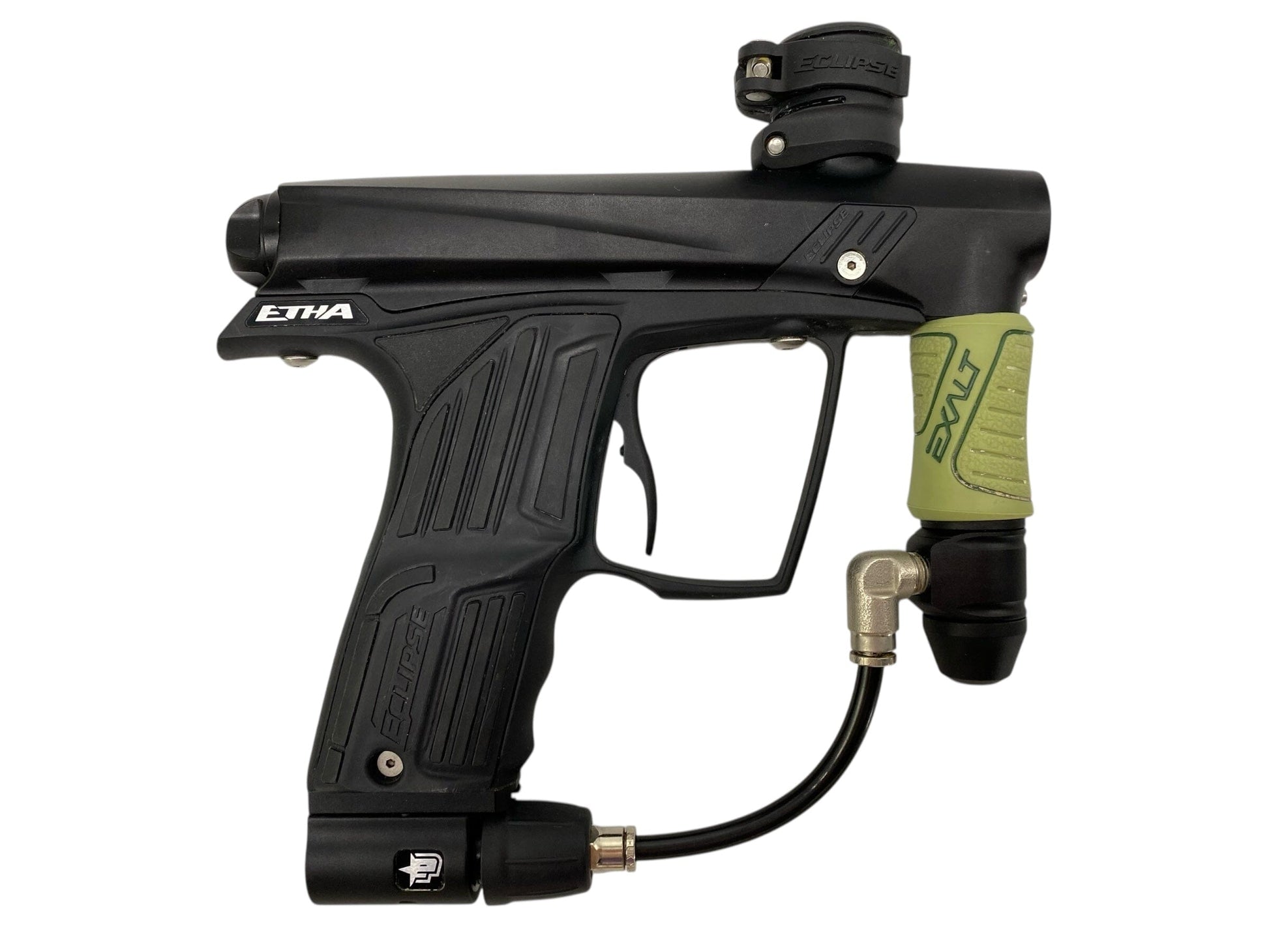 Used Planet Eclipse Etha Paintball Gun Black Paintball Gun from CPXBrosPaintball Buy/Sell/Trade Paintball Markers, New Paintball Guns, Paintball Hoppers, Paintball Masks, and Hormesis Headbands