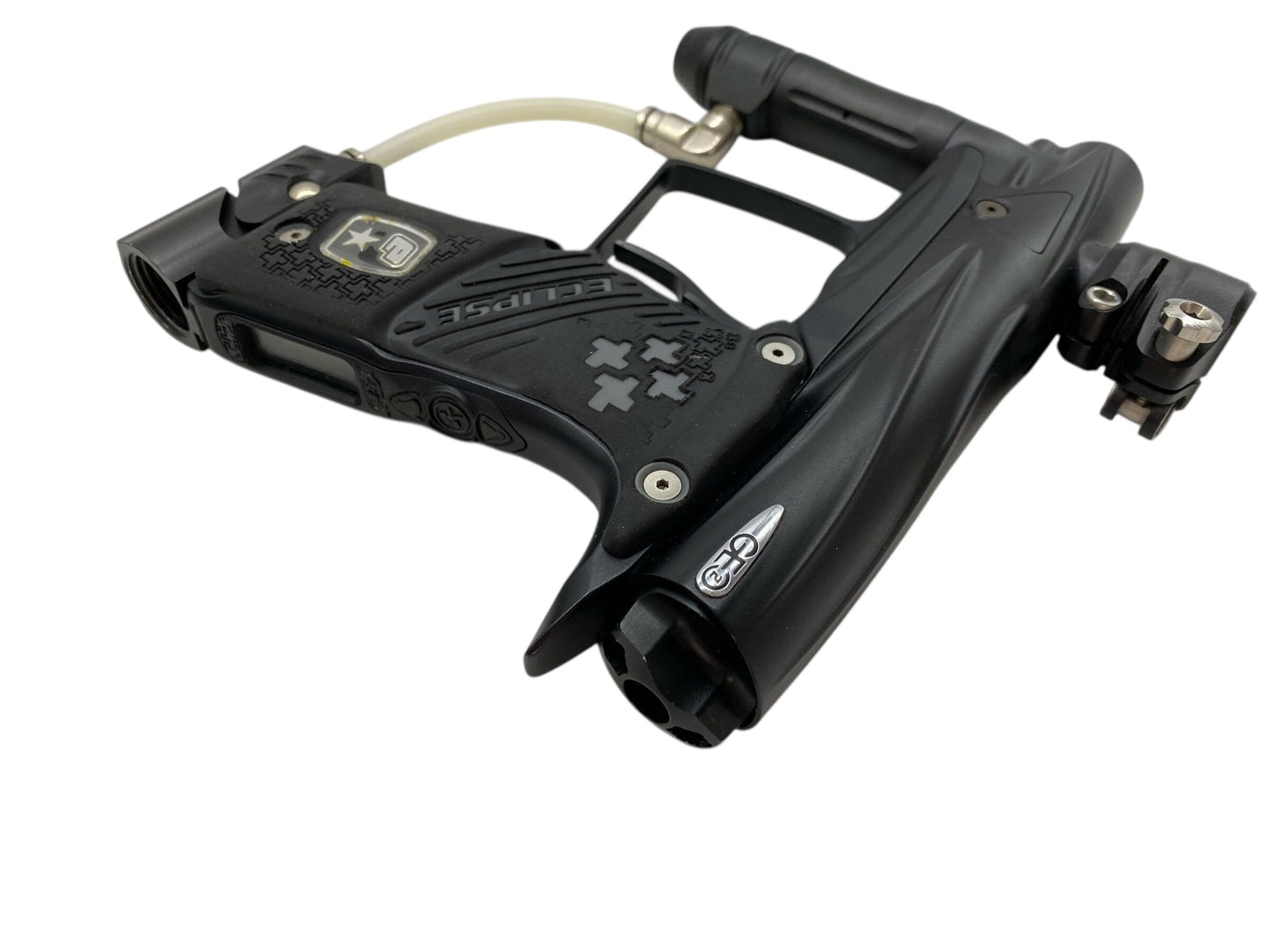 Used Planet Eclipse Geo 2 Paintball Gun Black Paintball Gun from CPXBrosPaintball Buy/Sell/Trade Paintball Markers, New Paintball Guns, Paintball Hoppers, Paintball Masks, and Hormesis Headbands