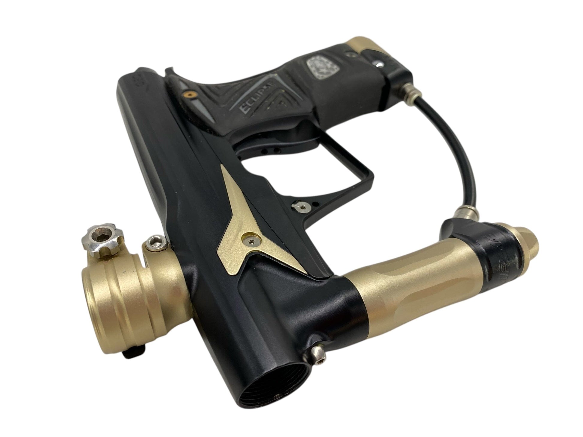 Used Planet Eclipse Geo 3 Paintball Gun Black/Gold Paintball Gun from CPXBrosPaintball Buy/Sell/Trade Paintball Markers, New Paintball Guns, Paintball Hoppers, Paintball Masks, and Hormesis Headbands