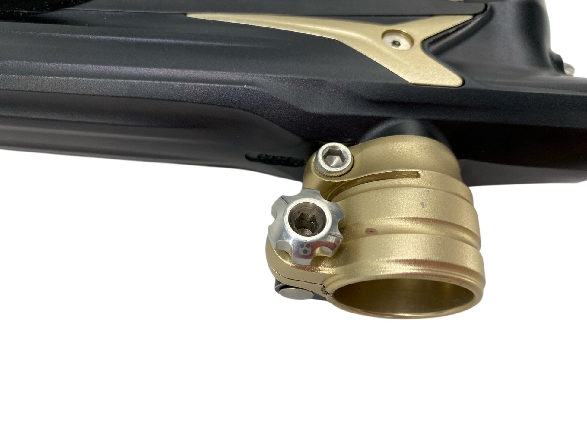 Used Planet Eclipse Geo 3 Paintball Gun Black/Gold Paintball Gun from CPXBrosPaintball Buy/Sell/Trade Paintball Markers, New Paintball Guns, Paintball Hoppers, Paintball Masks, and Hormesis Headbands
