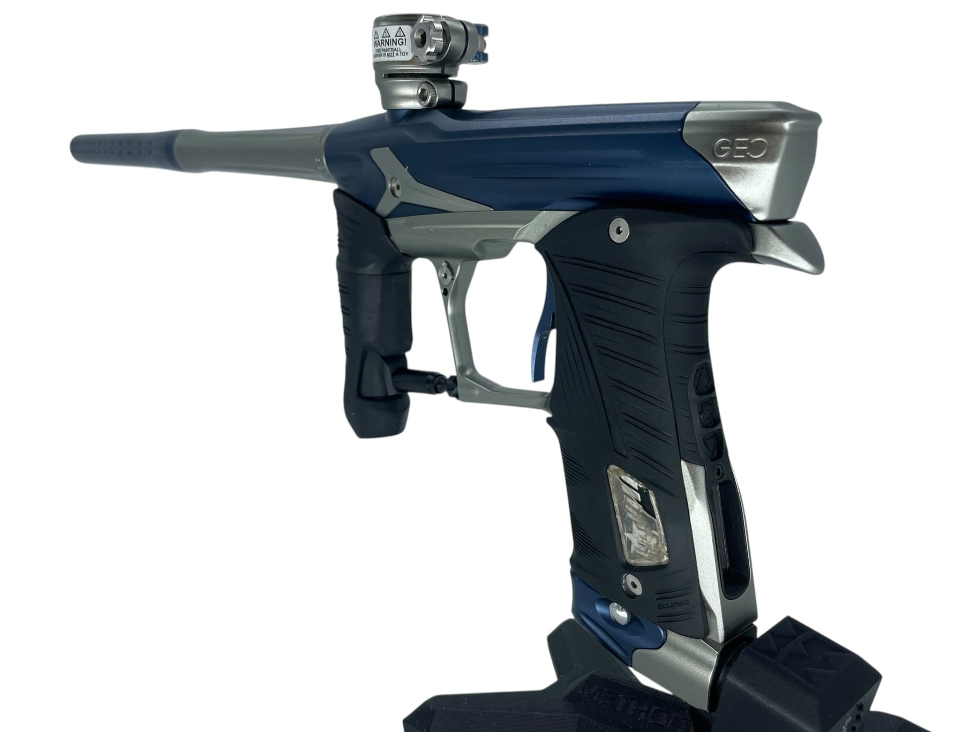 Used Planet Eclipse Geo 3.5 Paintball Gun Navy/Grey Paintball Gun from CPXBrosPaintball Buy/Sell/Trade Paintball Markers, New Paintball Guns, Paintball Hoppers, Paintball Masks, and Hormesis Headbands