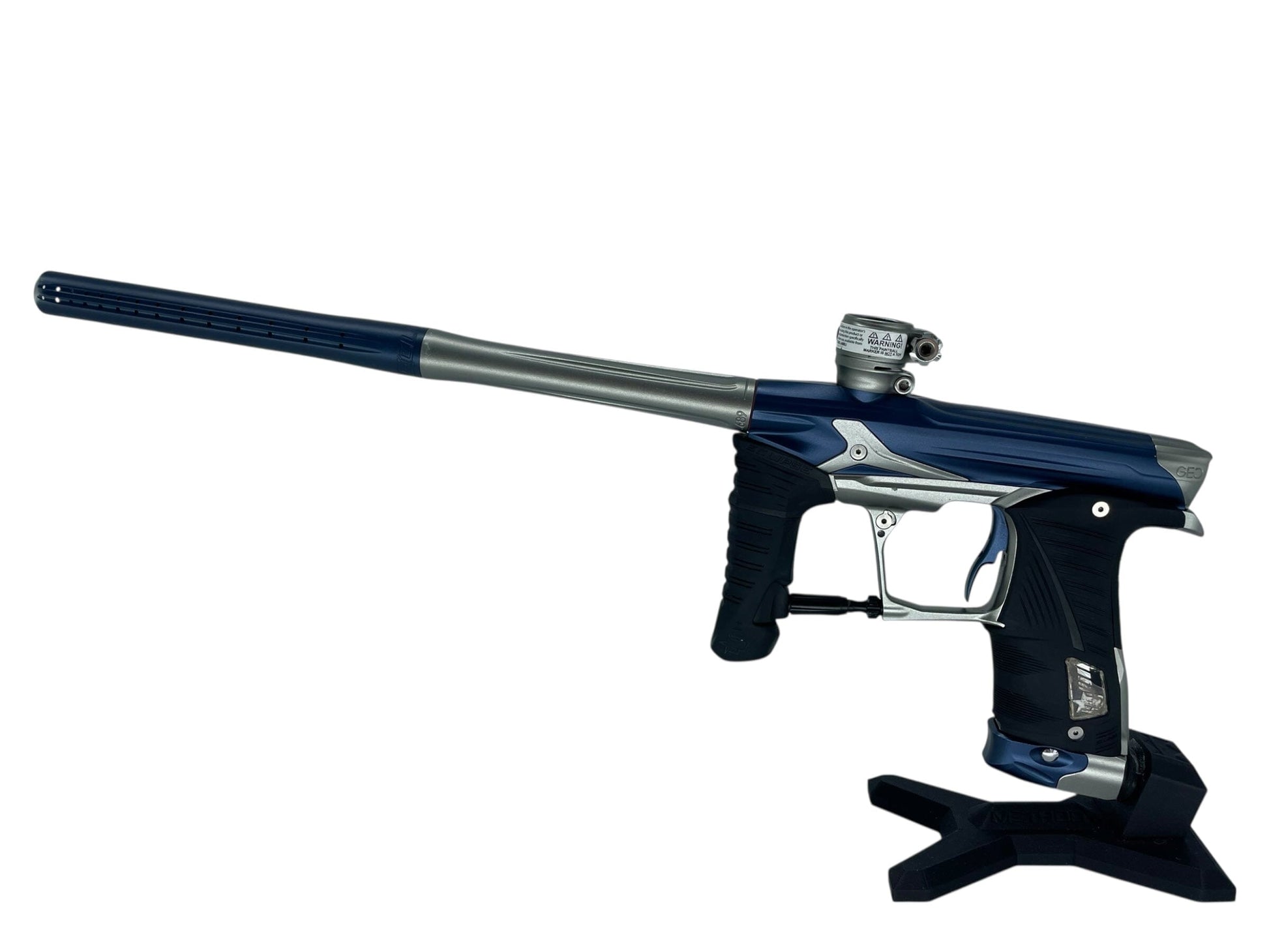 Used Planet Eclipse Geo 3.5 Paintball Gun Navy/Grey Paintball Gun from CPXBrosPaintball Buy/Sell/Trade Paintball Markers, New Paintball Guns, Paintball Hoppers, Paintball Masks, and Hormesis Headbands