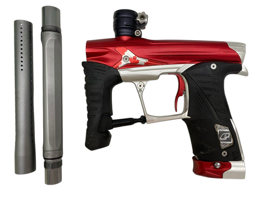 Used Planet Eclipse Geo 3.5 Paintball Gun Red/Silver Paintball Gun from CPXBrosPaintball Buy/Sell/Trade Paintball Markers, New Paintball Guns, Paintball Hoppers, Paintball Masks, and Hormesis Headbands