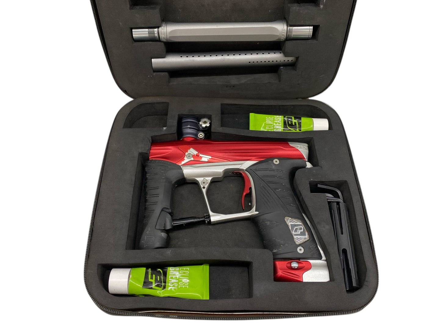 Used Planet Eclipse Geo 3.5 Paintball Gun Red/Silver Paintball Gun from CPXBrosPaintball Buy/Sell/Trade Paintball Markers, New Paintball Guns, Paintball Hoppers, Paintball Masks, and Hormesis Headbands