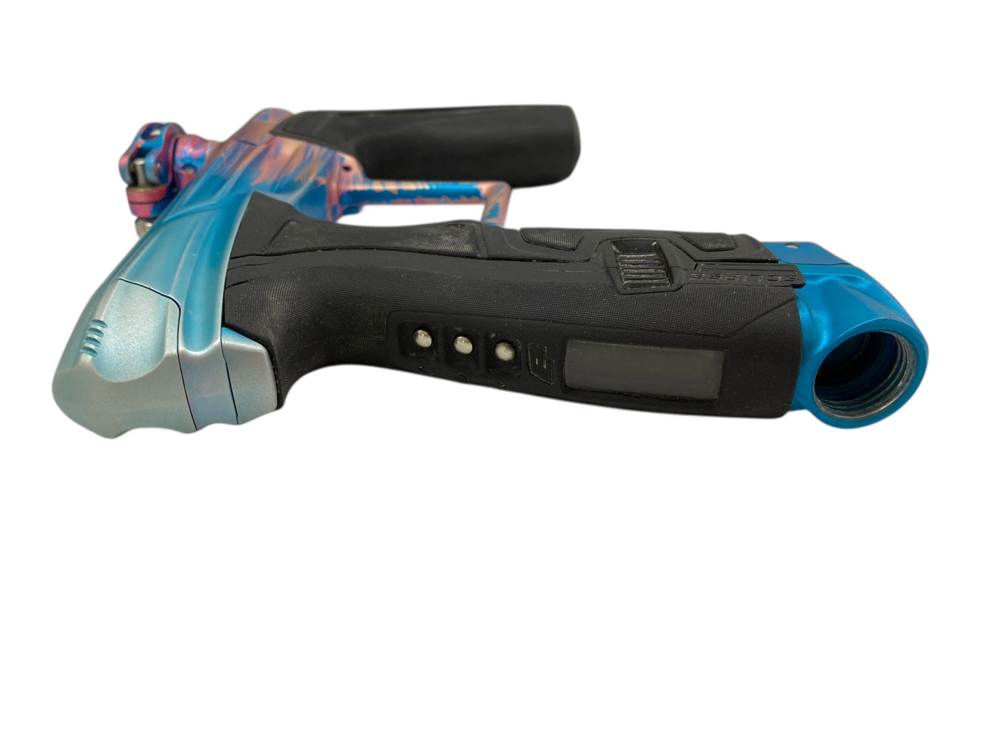 Used Planet Eclipse Geo 4 Paintball Gun Cotton Candy Paintball Gun from CPXBrosPaintball Buy/Sell/Trade Paintball Markers, New Paintball Guns, Paintball Hoppers, Paintball Masks, and Hormesis Headbands