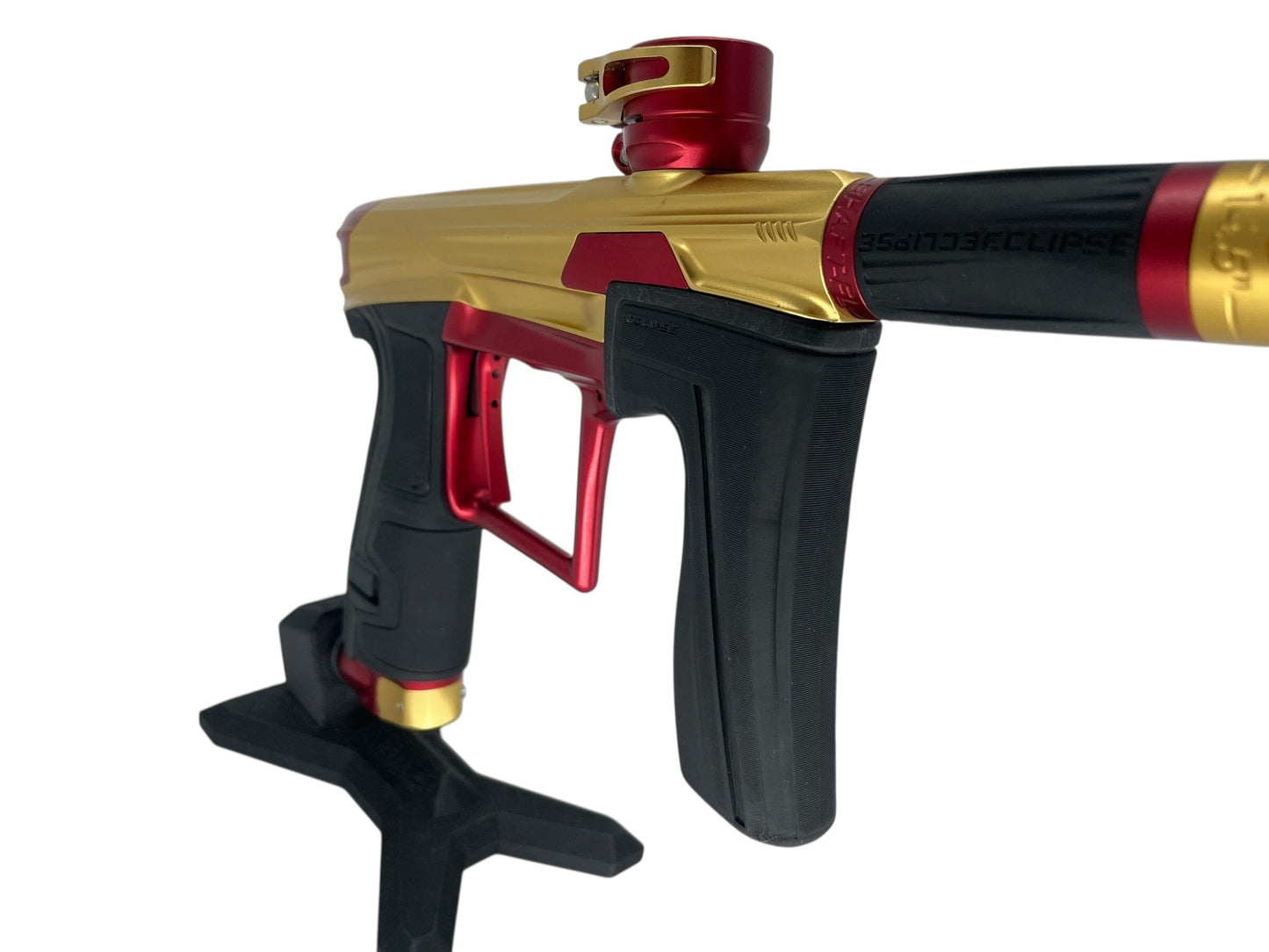 Used Planet Eclipse Geo 4 Paintball Gun Gold/Red Paintball Gun from CPXBrosPaintball Buy/Sell/Trade Paintball Markers, New Paintball Guns, Paintball Hoppers, Paintball Masks, and Hormesis Headbands