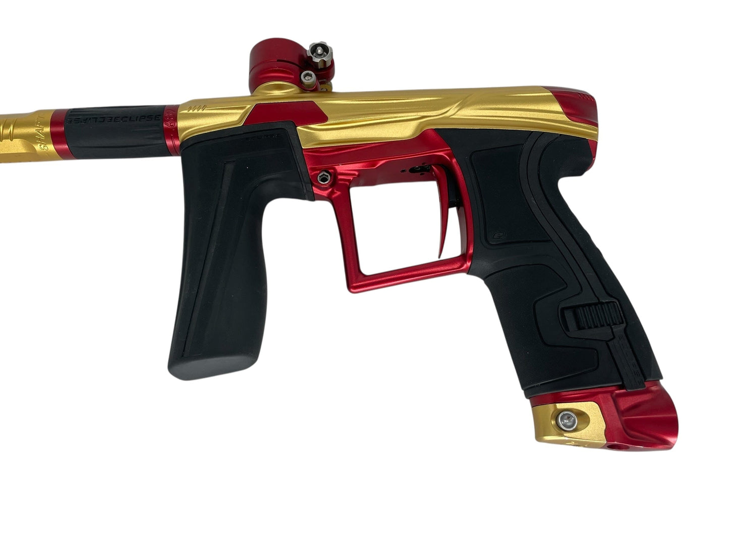 Used Planet Eclipse Geo 4 Paintball Gun Gold/Red Paintball Gun from CPXBrosPaintball Buy/Sell/Trade Paintball Markers, New Paintball Guns, Paintball Hoppers, Paintball Masks, and Hormesis Headbands