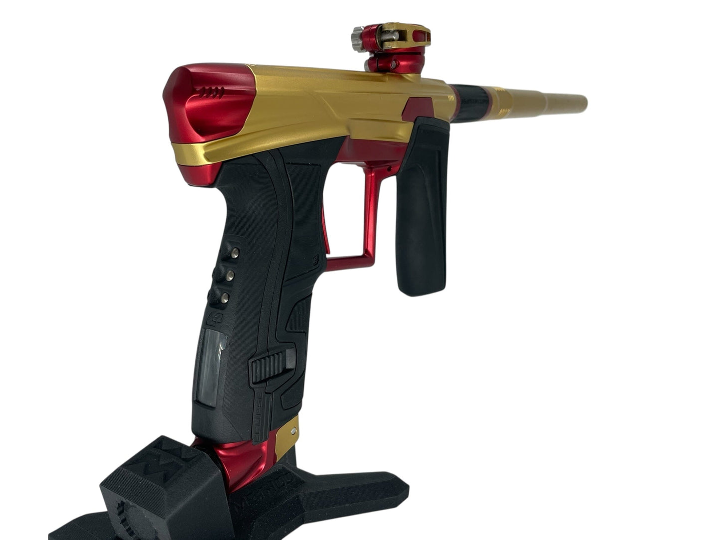 Used Planet Eclipse Geo 4 Paintball Gun Gold/Red Paintball Gun from CPXBrosPaintball Buy/Sell/Trade Paintball Markers, New Paintball Guns, Paintball Hoppers, Paintball Masks, and Hormesis Headbands