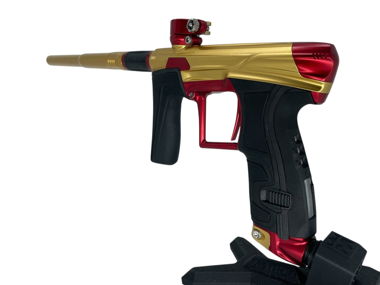 Used Planet Eclipse Geo 4 Paintball Gun Gold/Red Paintball Gun from CPXBrosPaintball Buy/Sell/Trade Paintball Markers, New Paintball Guns, Paintball Hoppers, Paintball Masks, and Hormesis Headbands
