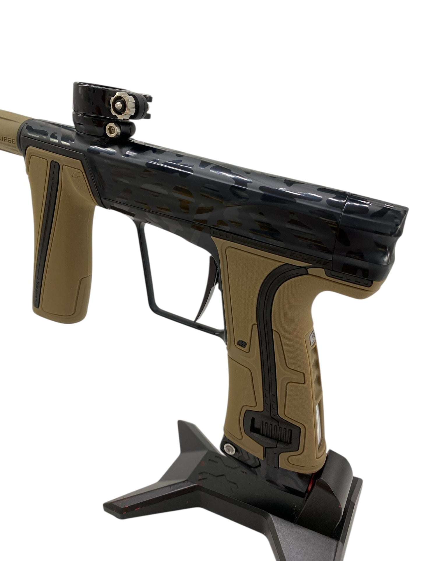 Used Planet Eclipse Geo R5 Paintball Gun Black Cheeta Paintball Gun from CPXBrosPaintball Buy/Sell/Trade Paintball Markers, New Paintball Guns, Paintball Hoppers, Paintball Masks, and Hormesis Headbands