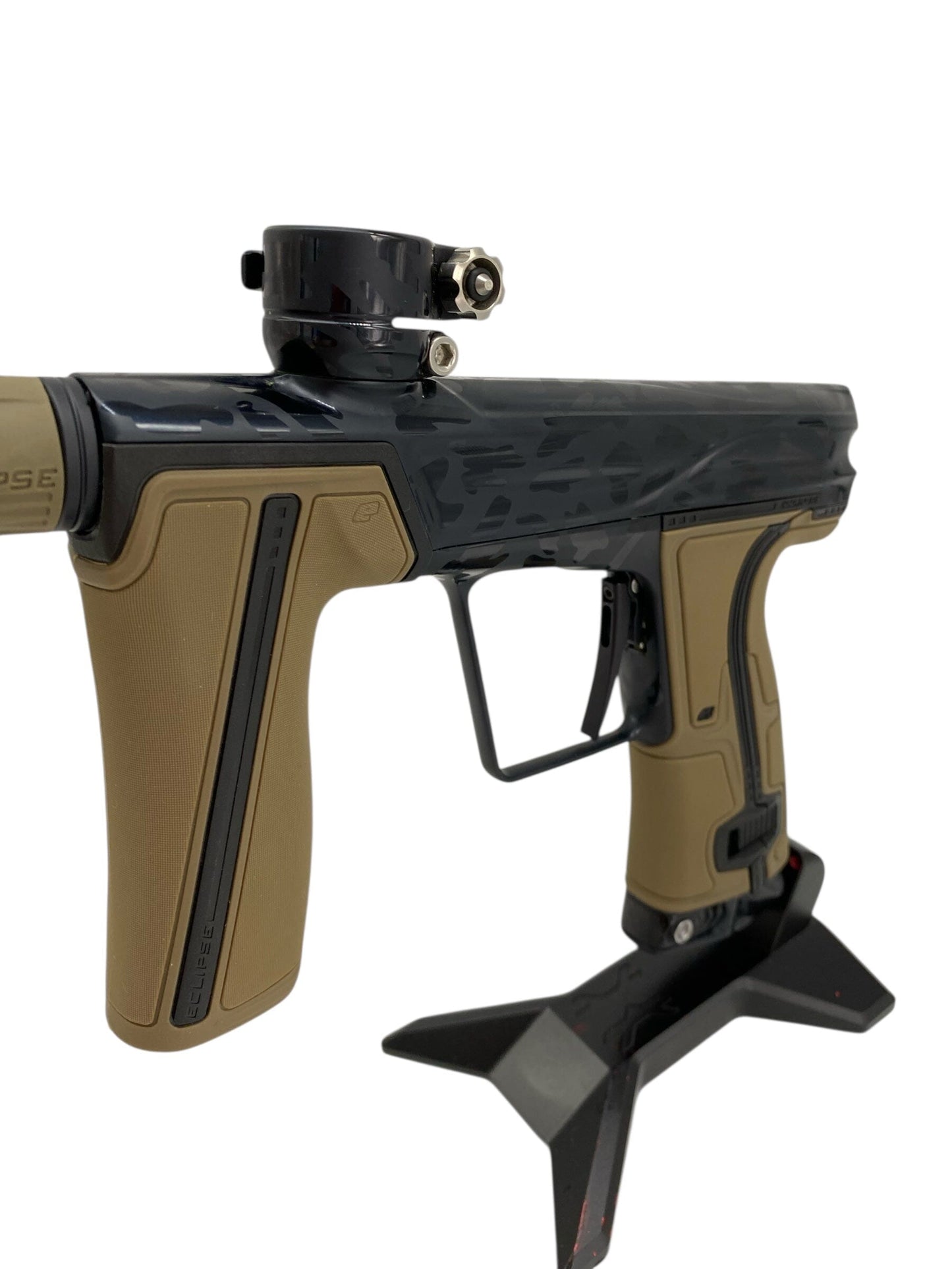 Used Planet Eclipse Geo R5 Paintball Gun Black Cheeta Paintball Gun from CPXBrosPaintball Buy/Sell/Trade Paintball Markers, New Paintball Guns, Paintball Hoppers, Paintball Masks, and Hormesis Headbands