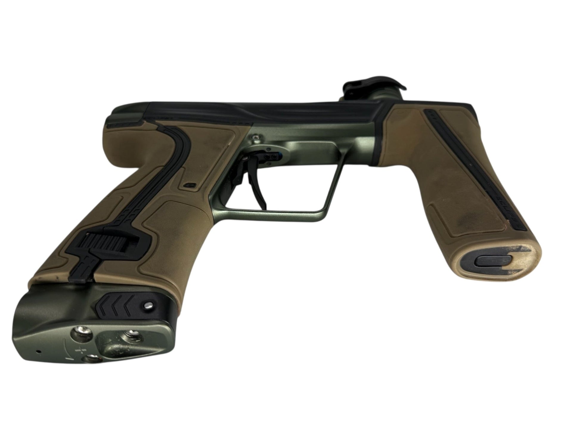 Used Planet Eclipse Geo R5 Paintball Gun Black/Olive Paintball Gun from CPXBrosPaintball Buy/Sell/Trade Paintball Markers, New Paintball Guns, Paintball Hoppers, Paintball Masks, and Hormesis Headbands