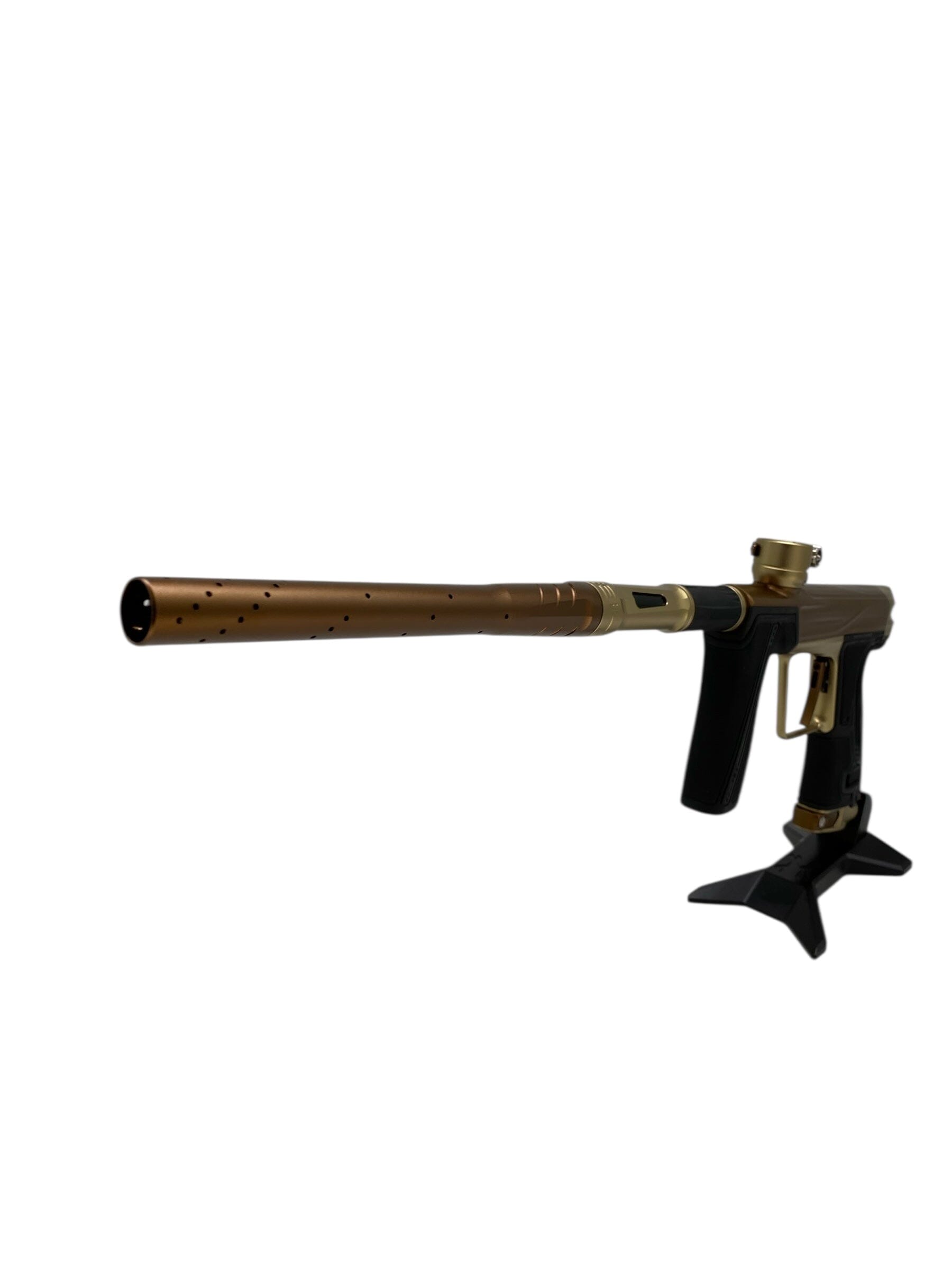 Used Planet Eclipse Geo R5 Paintball Gun Bronze/Sandstone Paintball Gun from CPXBrosPaintball Buy/Sell/Trade Paintball Markers, New Paintball Guns, Paintball Hoppers, Paintball Masks, and Hormesis Headbands