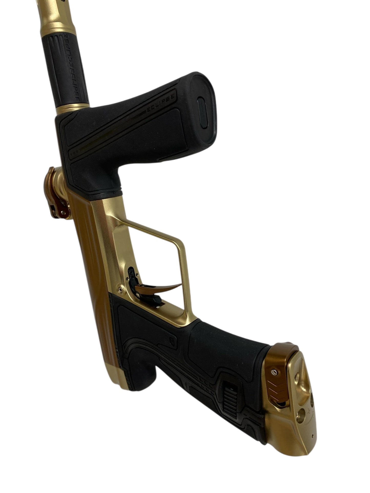 Used Planet Eclipse Geo R5 Paintball Gun Bronze/Sandstone Paintball Gun from CPXBrosPaintball Buy/Sell/Trade Paintball Markers, New Paintball Guns, Paintball Hoppers, Paintball Masks, and Hormesis Headbands