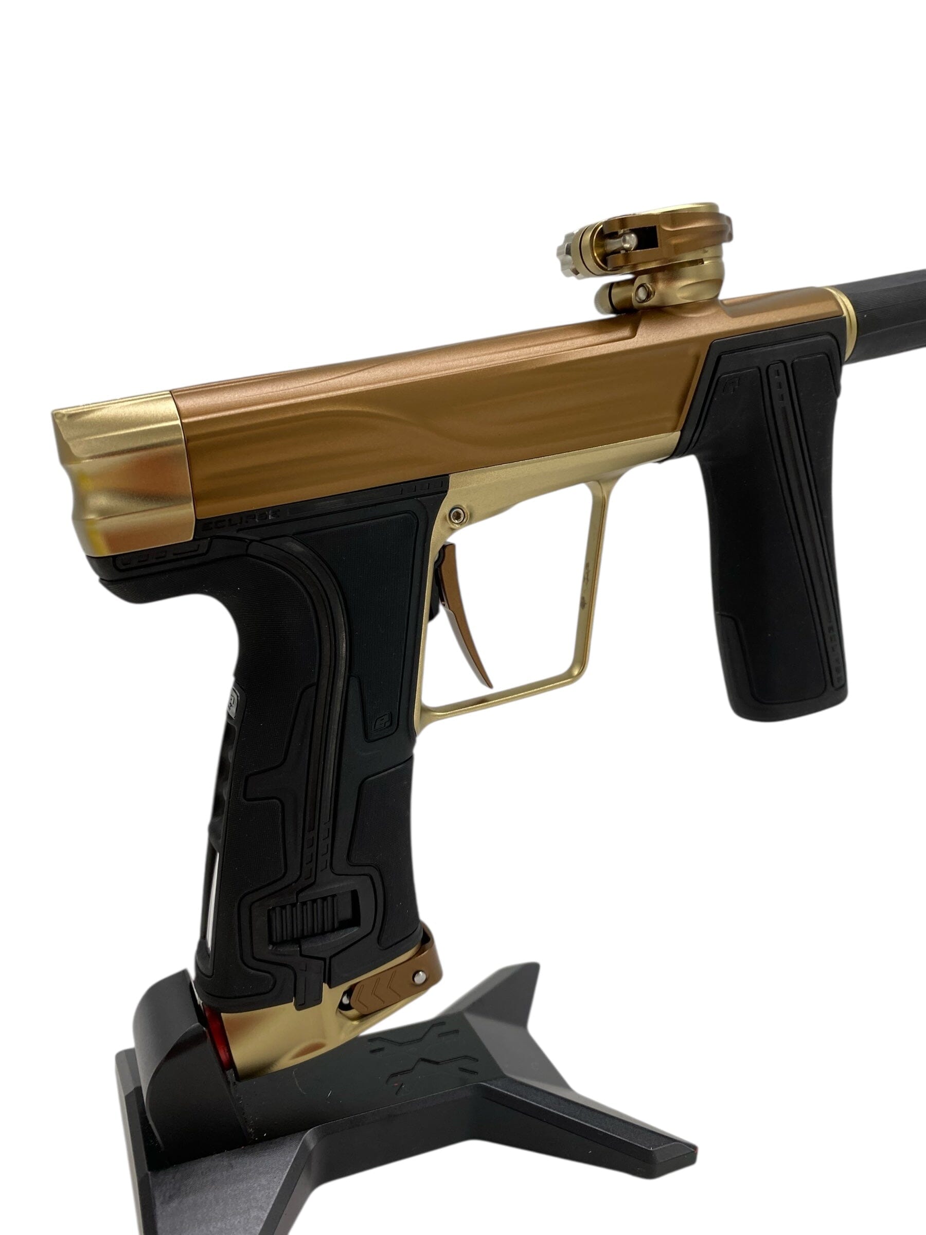 Used Planet Eclipse Geo R5 Paintball Gun Bronze/Sandstone Paintball Gun from CPXBrosPaintball Buy/Sell/Trade Paintball Markers, New Paintball Guns, Paintball Hoppers, Paintball Masks, and Hormesis Headbands