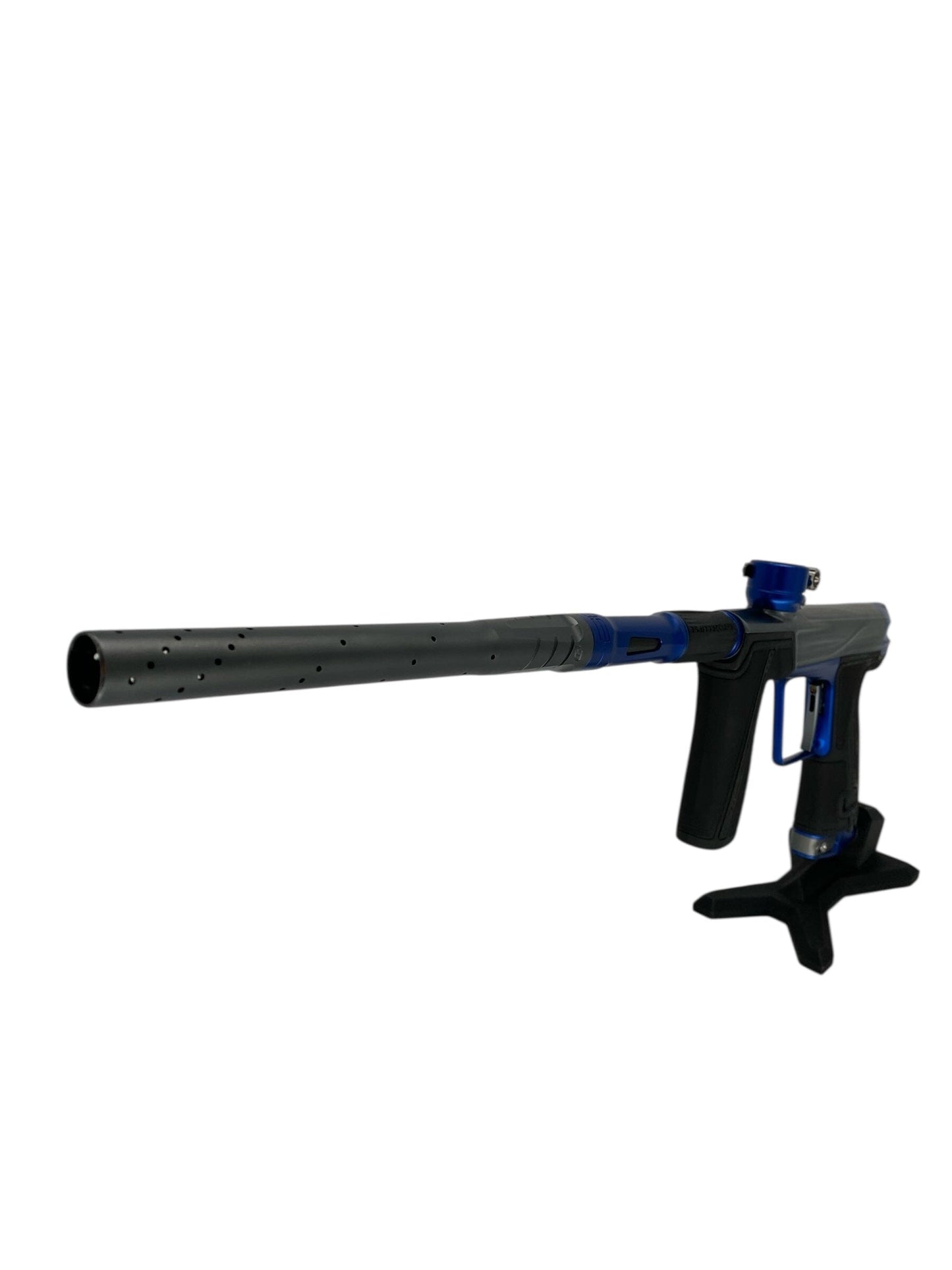 Used Planet Eclipse Geo R5 Paintball Gun Grey/Blue Paintball Gun from CPXBrosPaintball Buy/Sell/Trade Paintball Markers, New Paintball Guns, Paintball Hoppers, Paintball Masks, and Hormesis Headbands