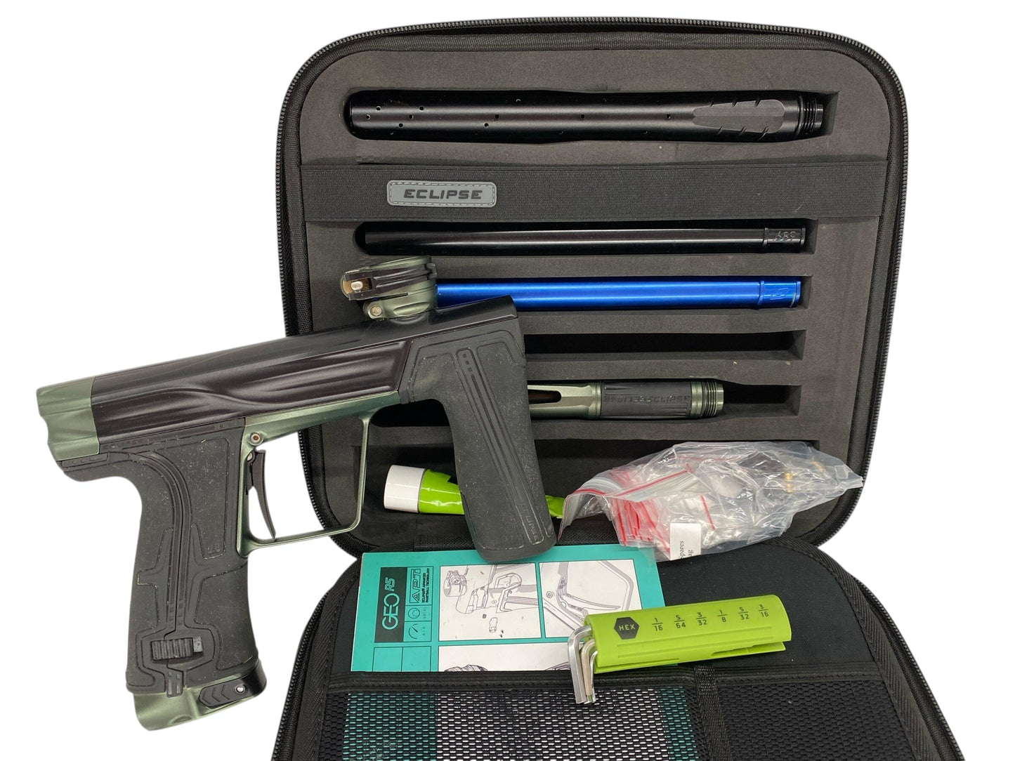 Used Planet Eclipse Geo R5 Paintball Gun Paintball Gun from CPXBrosPaintball Buy/Sell/Trade Paintball Markers, New Paintball Guns, Paintball Hoppers, Paintball Masks, and Hormesis Headbands