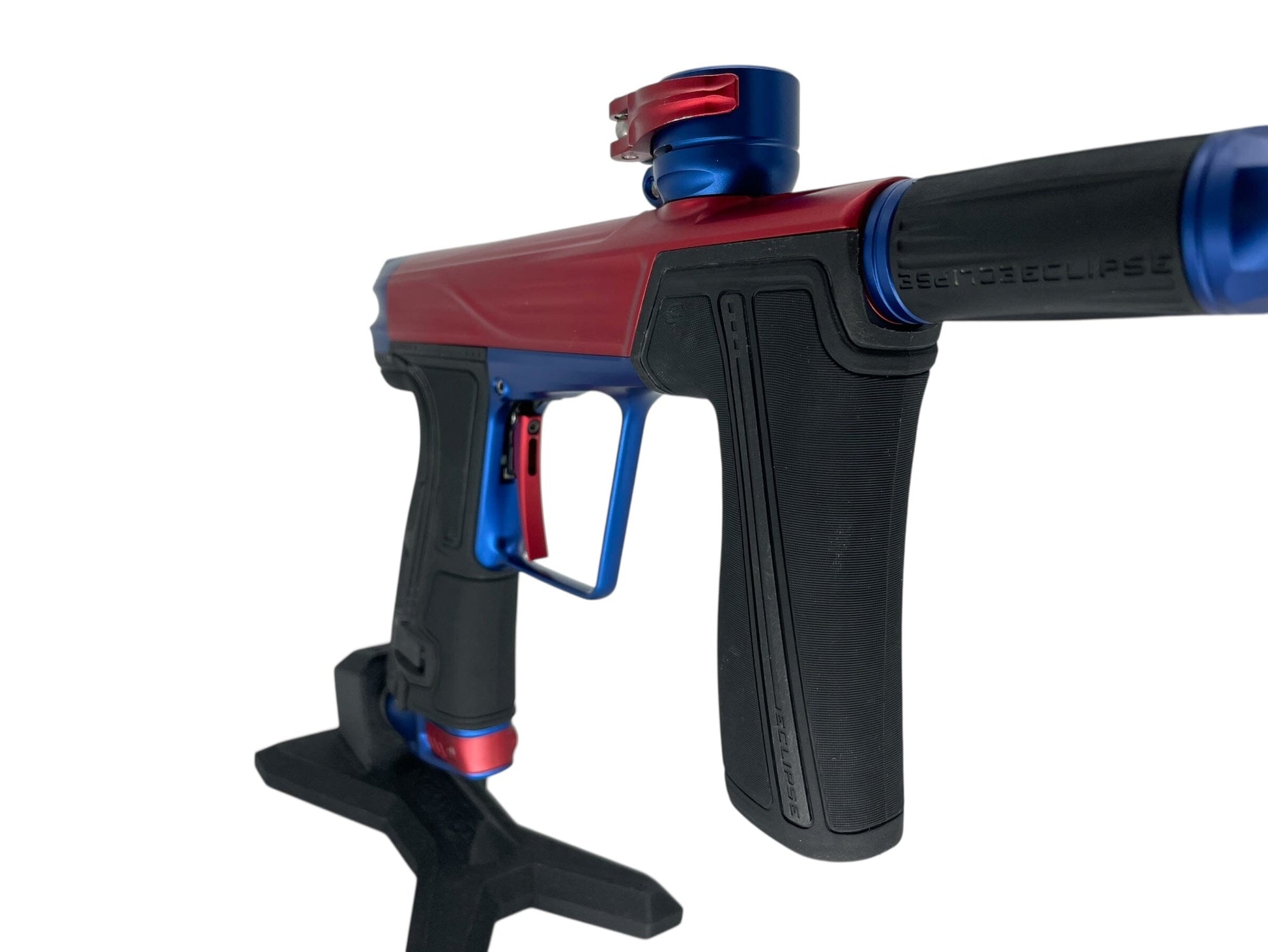 Used Planet Eclipse Geo R5 Paintball Gun Red/Blue Paintball Gun from CPXBrosPaintball Buy/Sell/Trade Paintball Markers, New Paintball Guns, Paintball Hoppers, Paintball Masks, and Hormesis Headbands