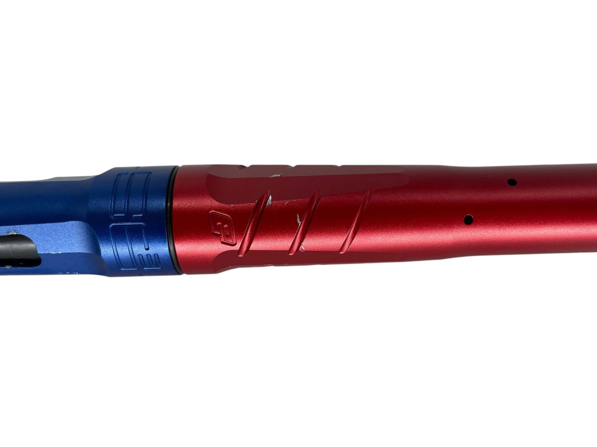 Used Planet Eclipse Geo R5 Paintball Gun Red/Blue Paintball Gun from CPXBrosPaintball Buy/Sell/Trade Paintball Markers, New Paintball Guns, Paintball Hoppers, Paintball Masks, and Hormesis Headbands