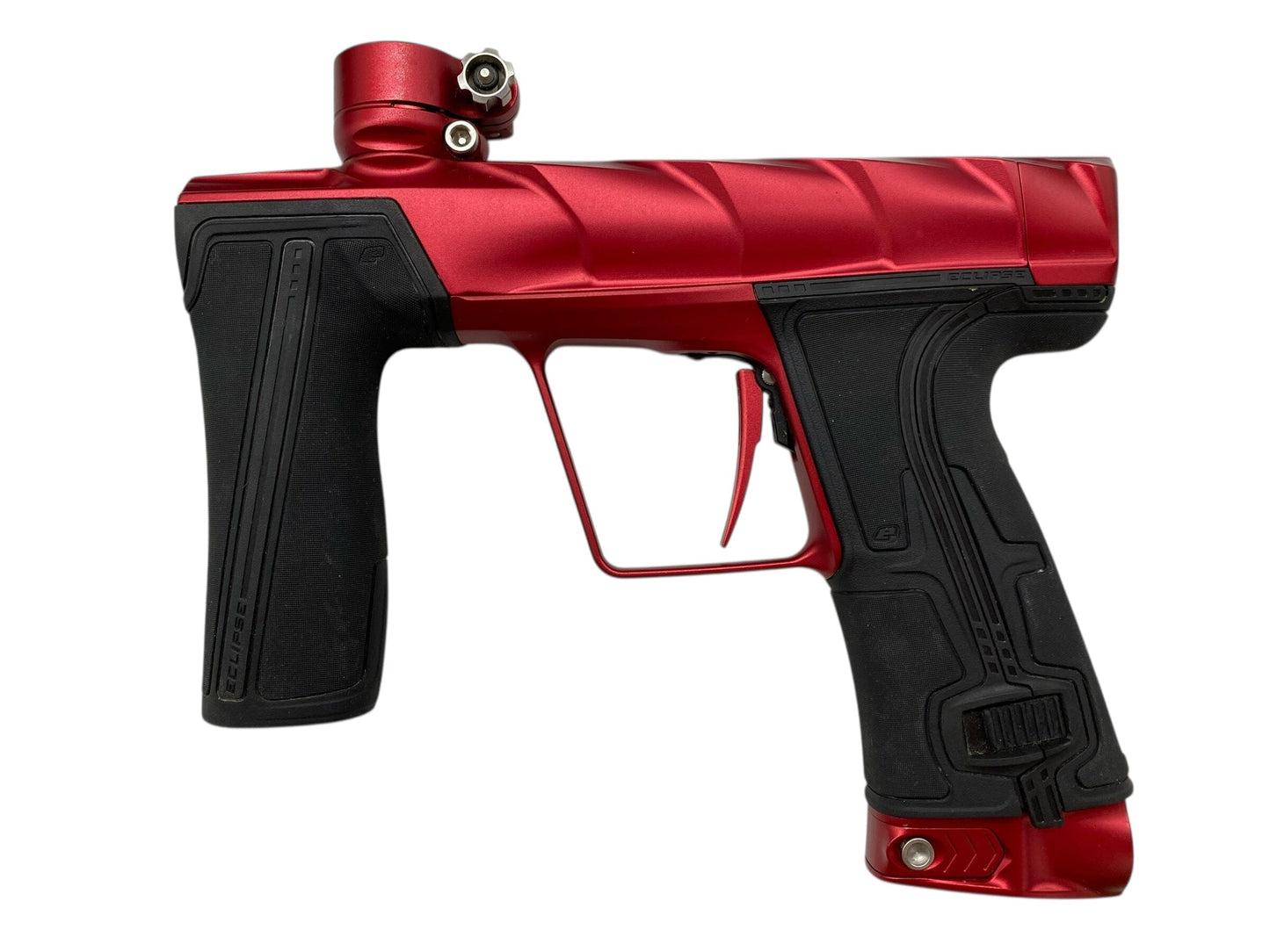 Used Planet Eclipse Geo R5 Scales Paintball Gun Red Paintball Gun from CPXBrosPaintball Buy/Sell/Trade Paintball Markers, New Paintball Guns, Paintball Hoppers, Paintball Masks, and Hormesis Headbands