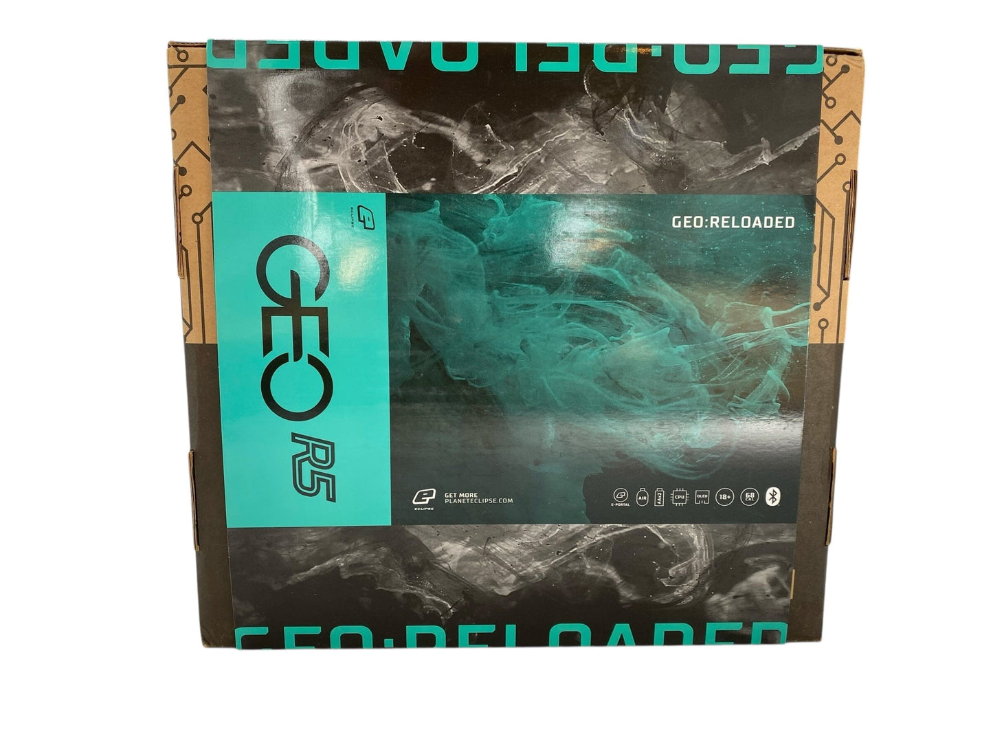 Used Planet Eclipse Geo R5 Scales Paintball Gun Red Paintball Gun from CPXBrosPaintball Buy/Sell/Trade Paintball Markers, New Paintball Guns, Paintball Hoppers, Paintball Masks, and Hormesis Headbands