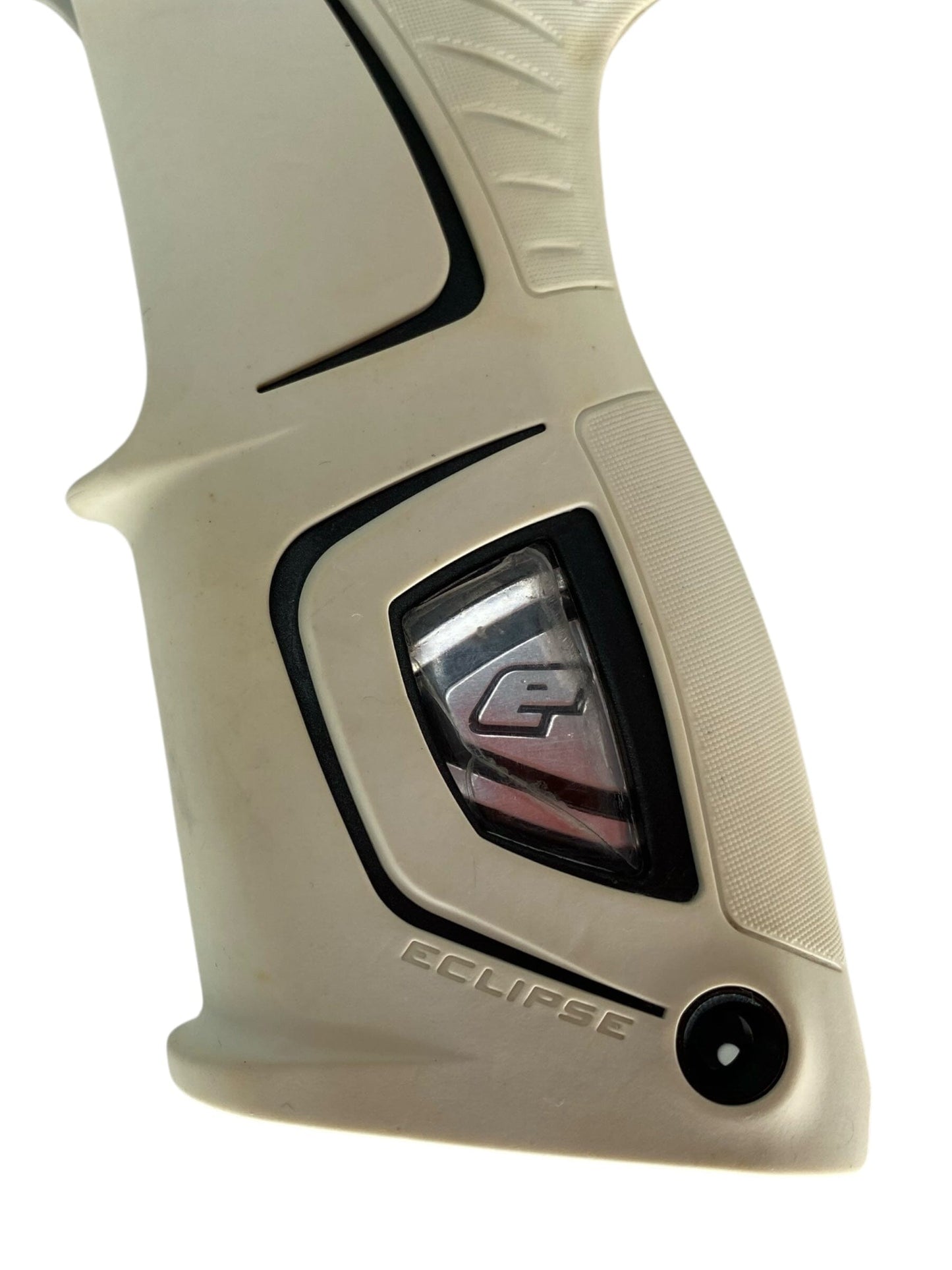 Used Planet Eclipse Gtek 170r Back Grip White Paintball Gun from CPXBrosPaintball Buy/Sell/Trade Paintball Markers, New Paintball Guns, Paintball Hoppers, Paintball Masks, and Hormesis Headbands
