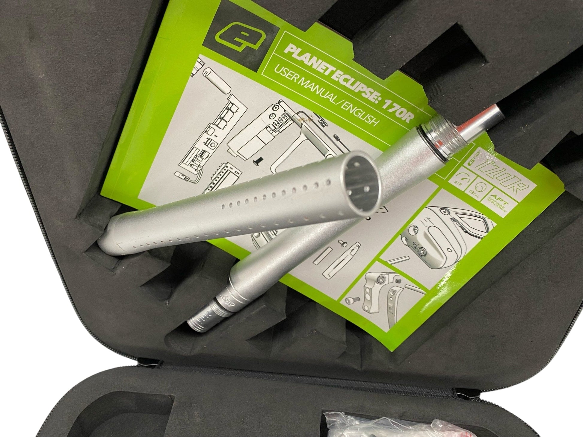 Used Planet Eclipse Gtek 170r Paintball Gun Silver Paintball Gun from CPXBrosPaintball Buy/Sell/Trade Paintball Markers, New Paintball Guns, Paintball Hoppers, Paintball Masks, and Hormesis Headbands