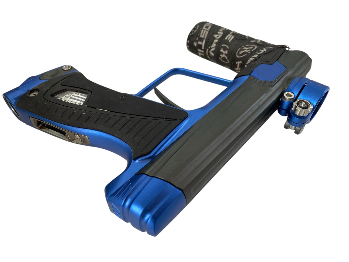 Used Planet Eclipse Gtek 180R Grey/Blue Paintball Gun Paintball Gun from CPXBrosPaintball Buy/Sell/Trade Paintball Markers, New Paintball Guns, Paintball Hoppers, Paintball Masks, and Hormesis Headbands